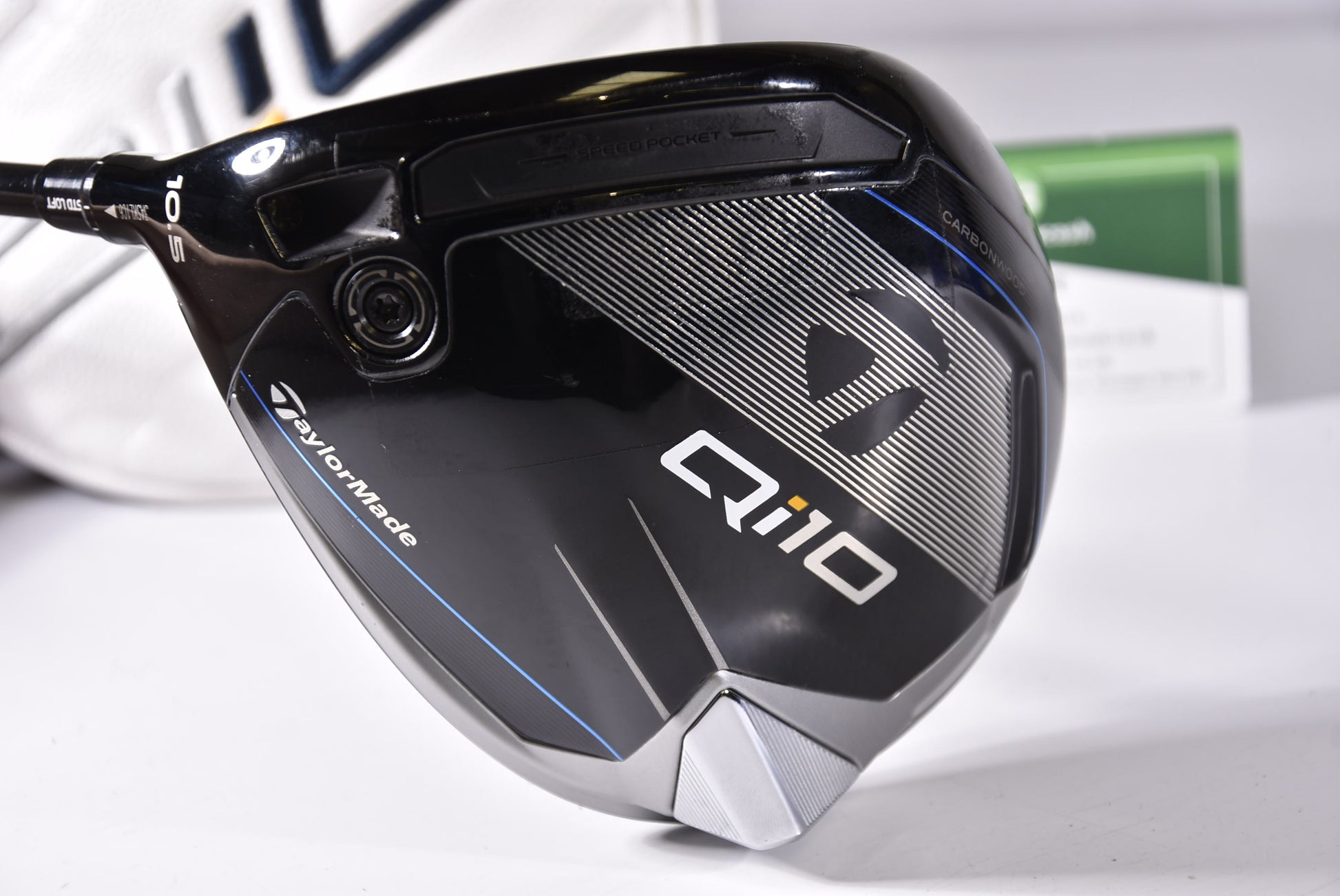 Left Hand Taylormade Qi10 Driver / 10.5 Degree / Senior Flex Fujikura Ventus TR