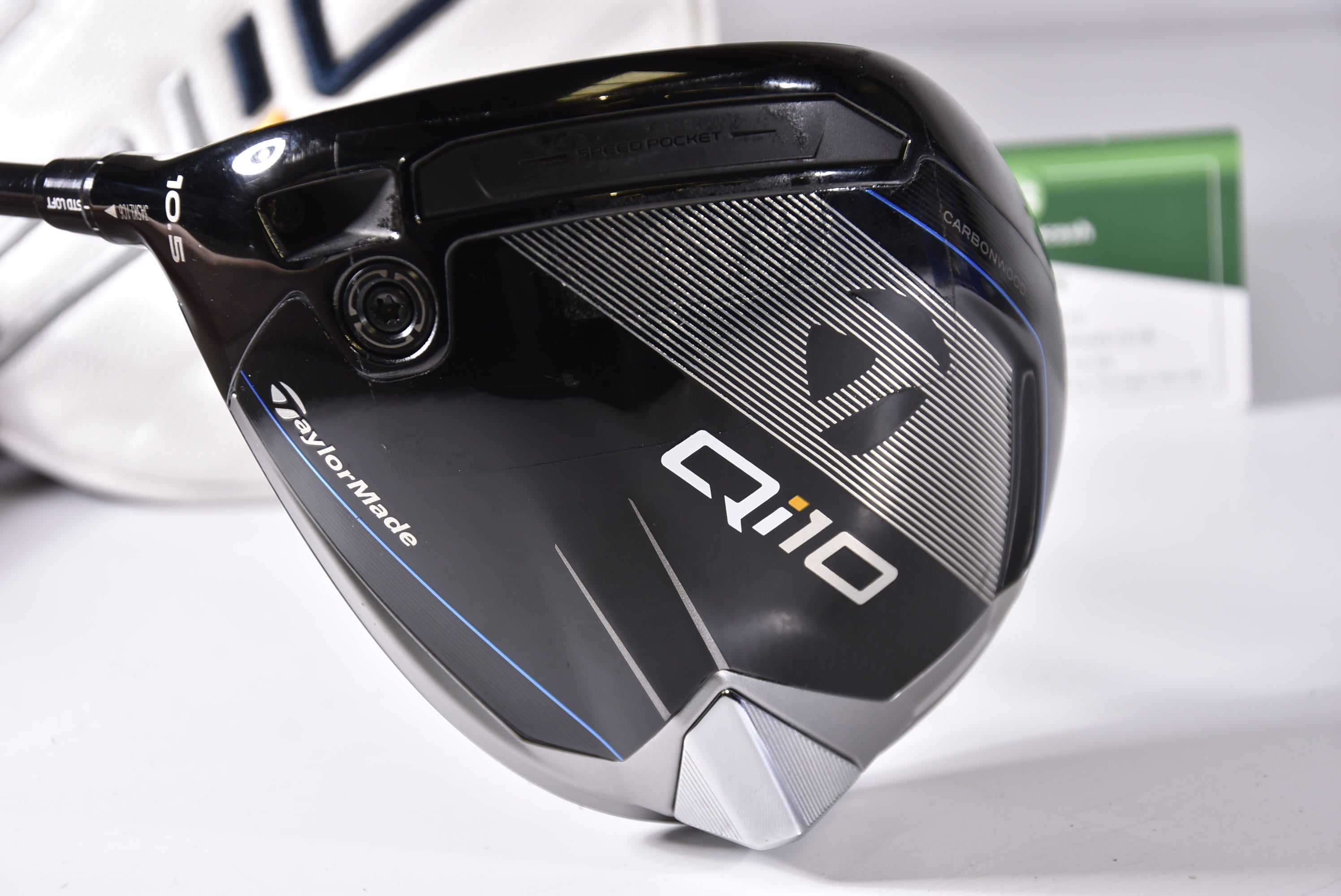 Left Hand Taylormade Qi10 Driver / 10.5 Degree / Senior Flex Fujikura Ventus TR