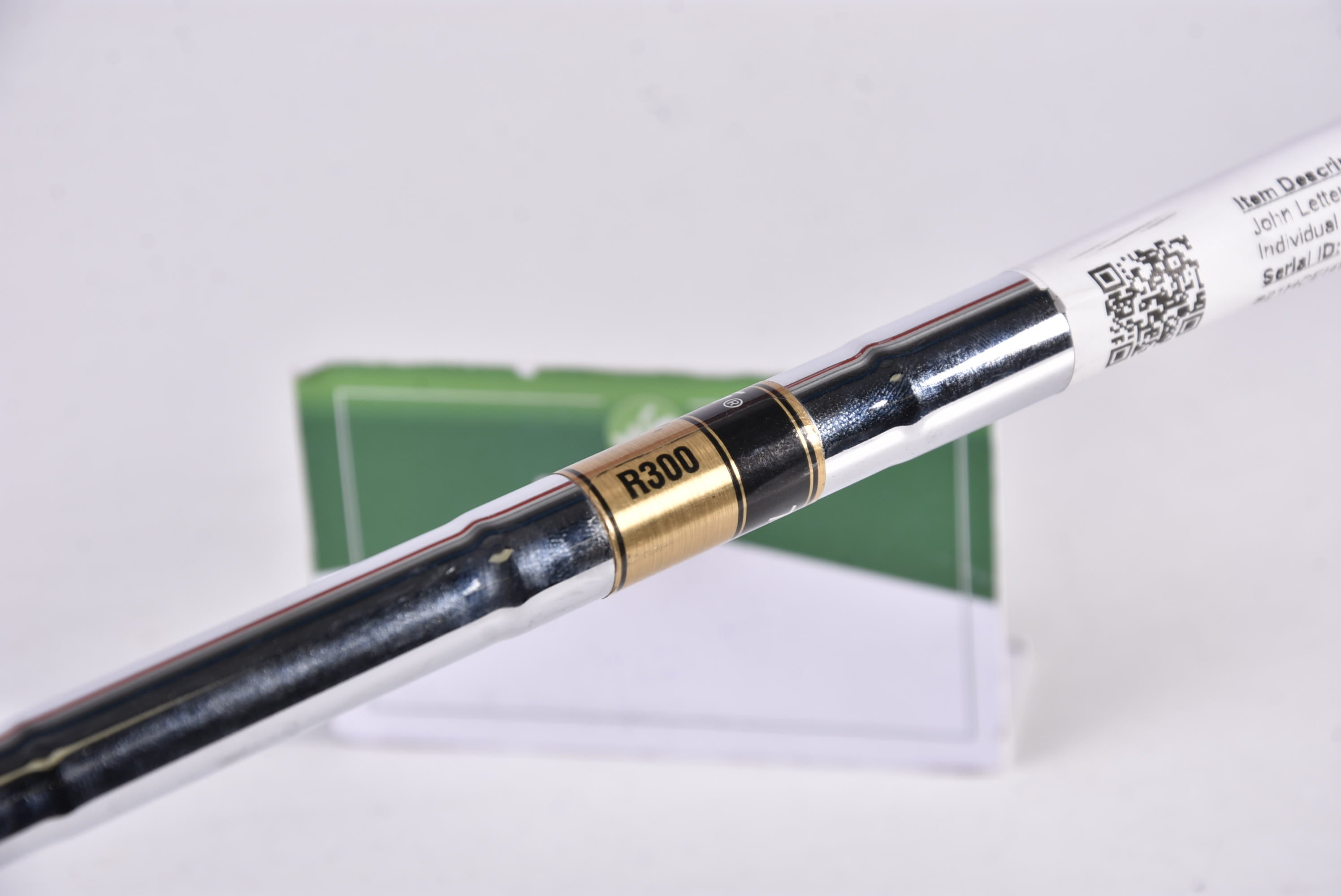 John Letters Trilogy T2 #4 Iron / 24 Degree / Regular Flex Dynamic Gold Shaft