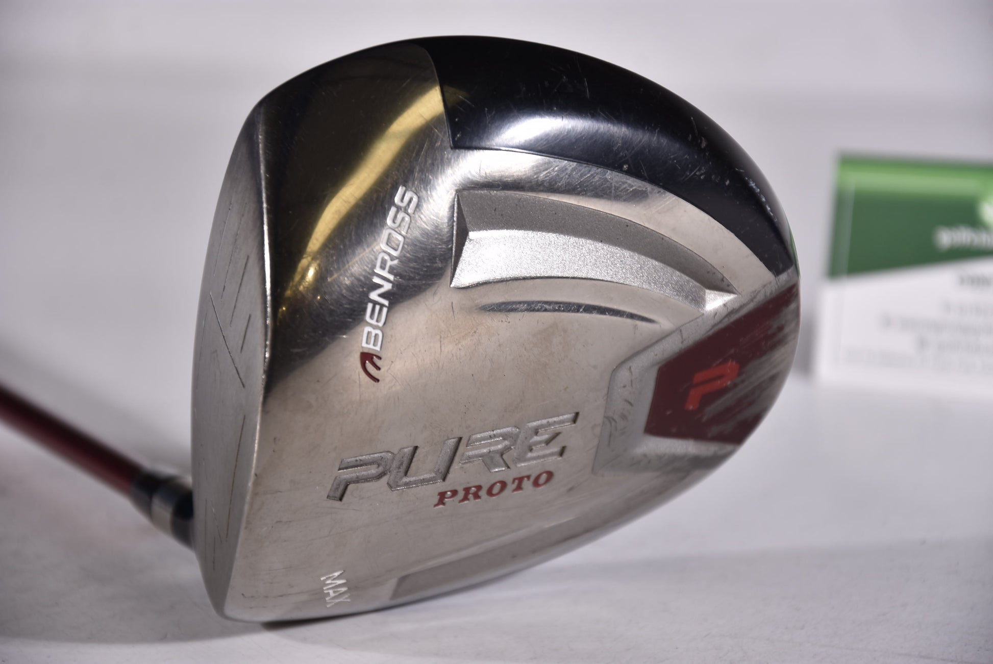 Left Hand Benross Pure Driver / 10.5 Degree / Regular Flex Aldila DVS 65 Shaft