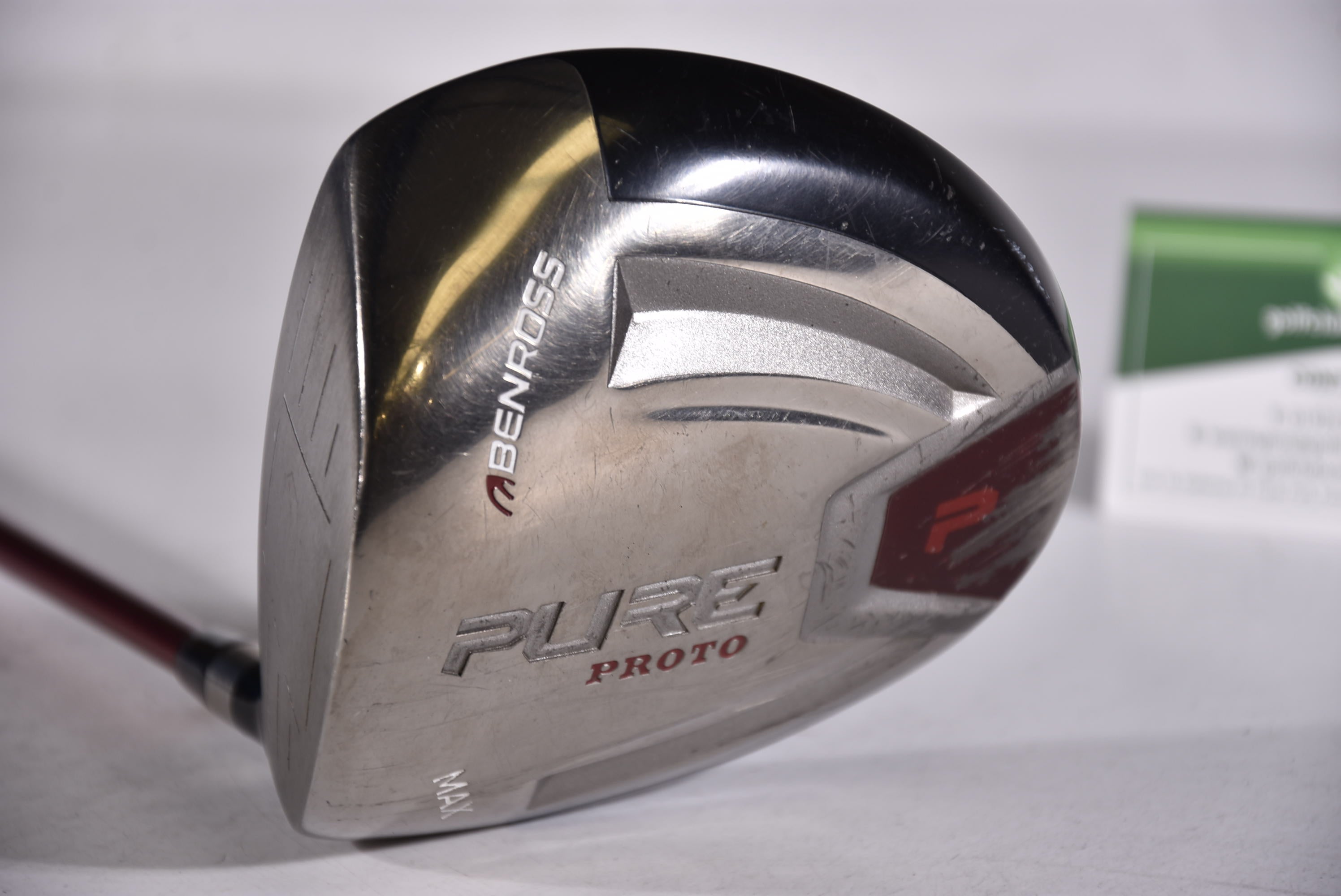 Left Hand Benross Pure Driver / 10.5 Degree / Regular Flex Aldila DVS 65 Shaft