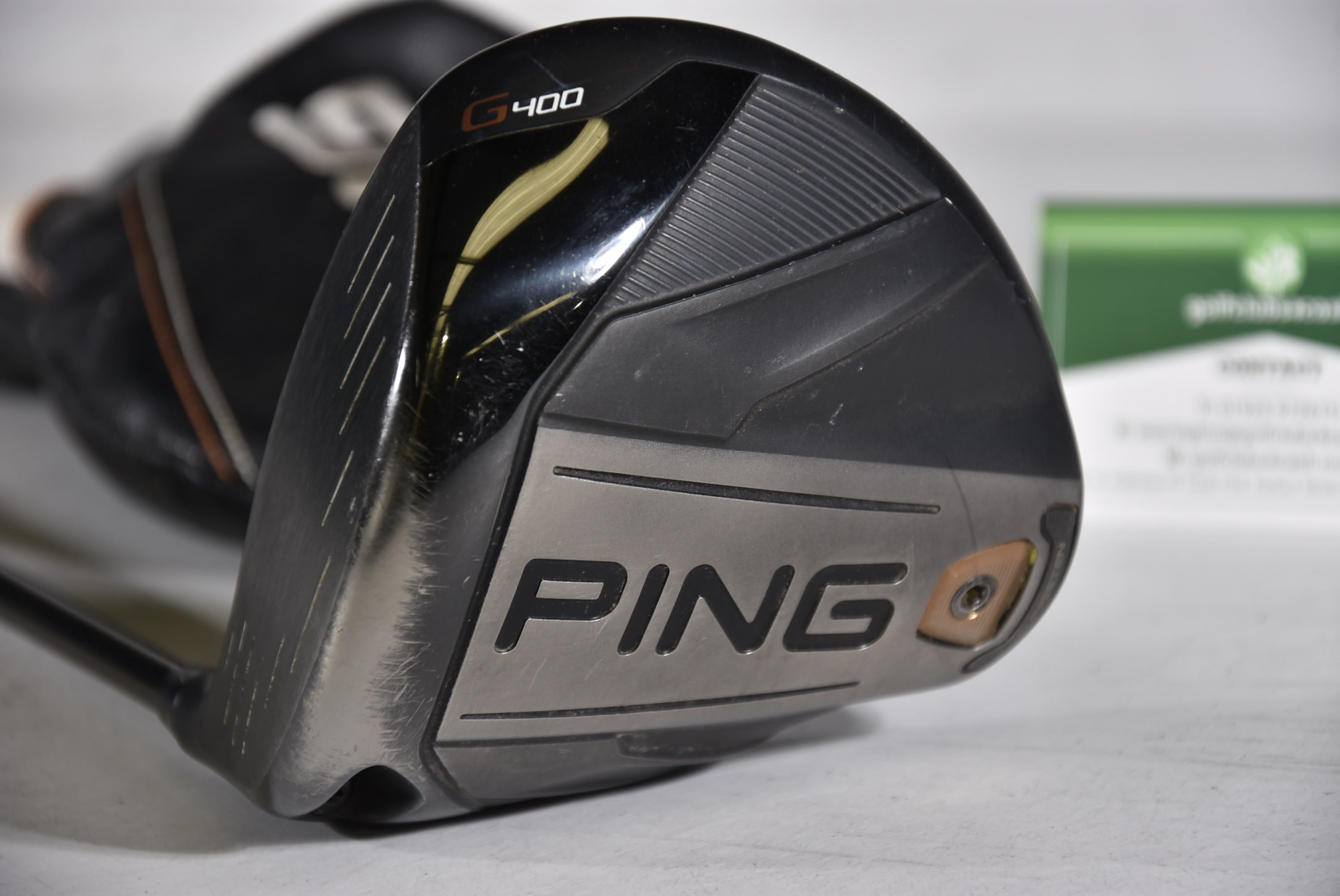 Left Hand Ping G400 Driver / 10.5 Degree / Stiff Flex Ping Alta CB 55 Shaft