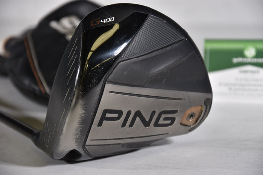Left Hand Ping G400 Driver / 10.5 Degree / Stiff Flex Ping Alta CB 55 Shaft
