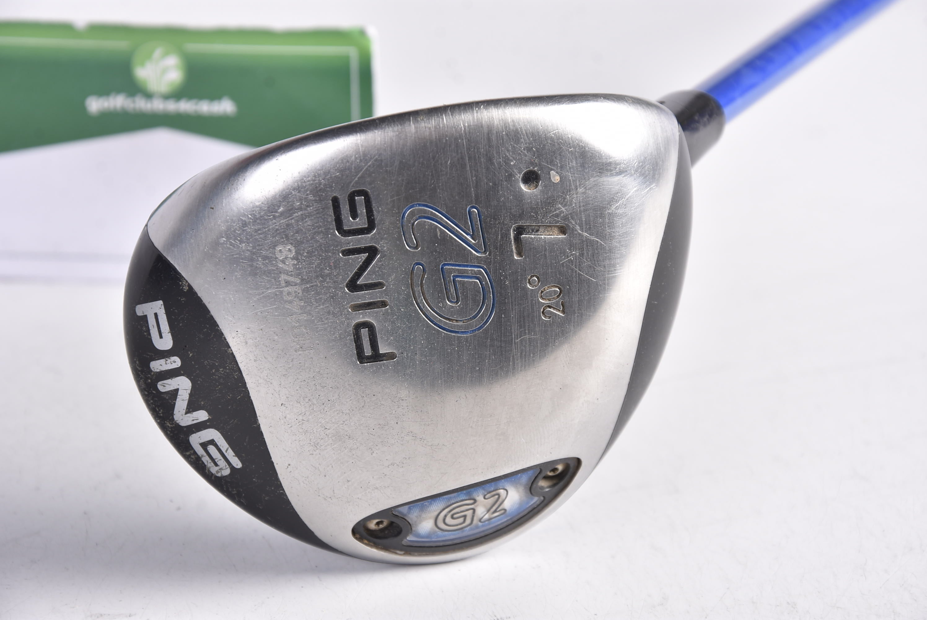 Ping G2 #7 Wood / 20 Degree / Regular Flex Grafalloy ProLaunch Blue 65 Shaft