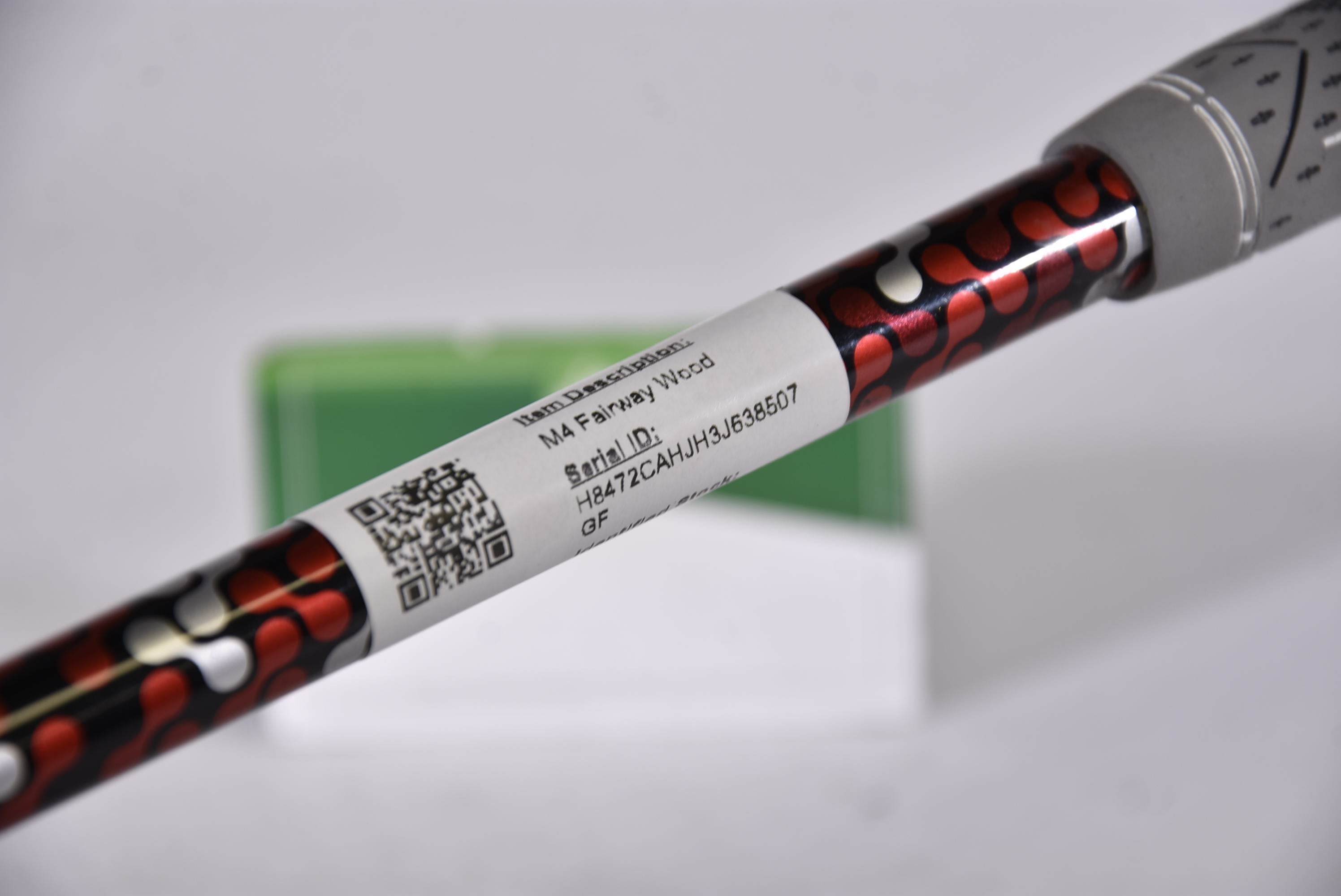 Taylormade M4 #3 Wood / 15 Degree / Regular Flex Fujikura Atmos Red 5 Shaft