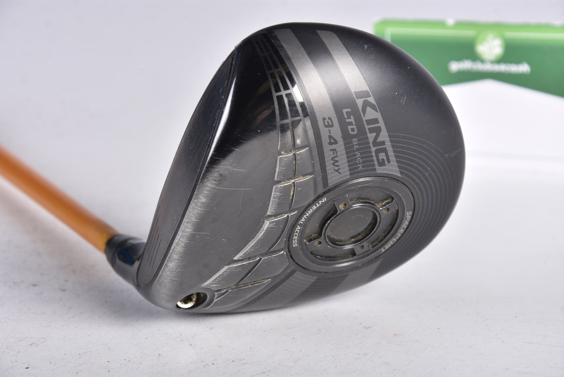 Left Hand Cobra King Ltd Black #3 Wood / 13-16 Degree / Stiff Flex UST Mamiya