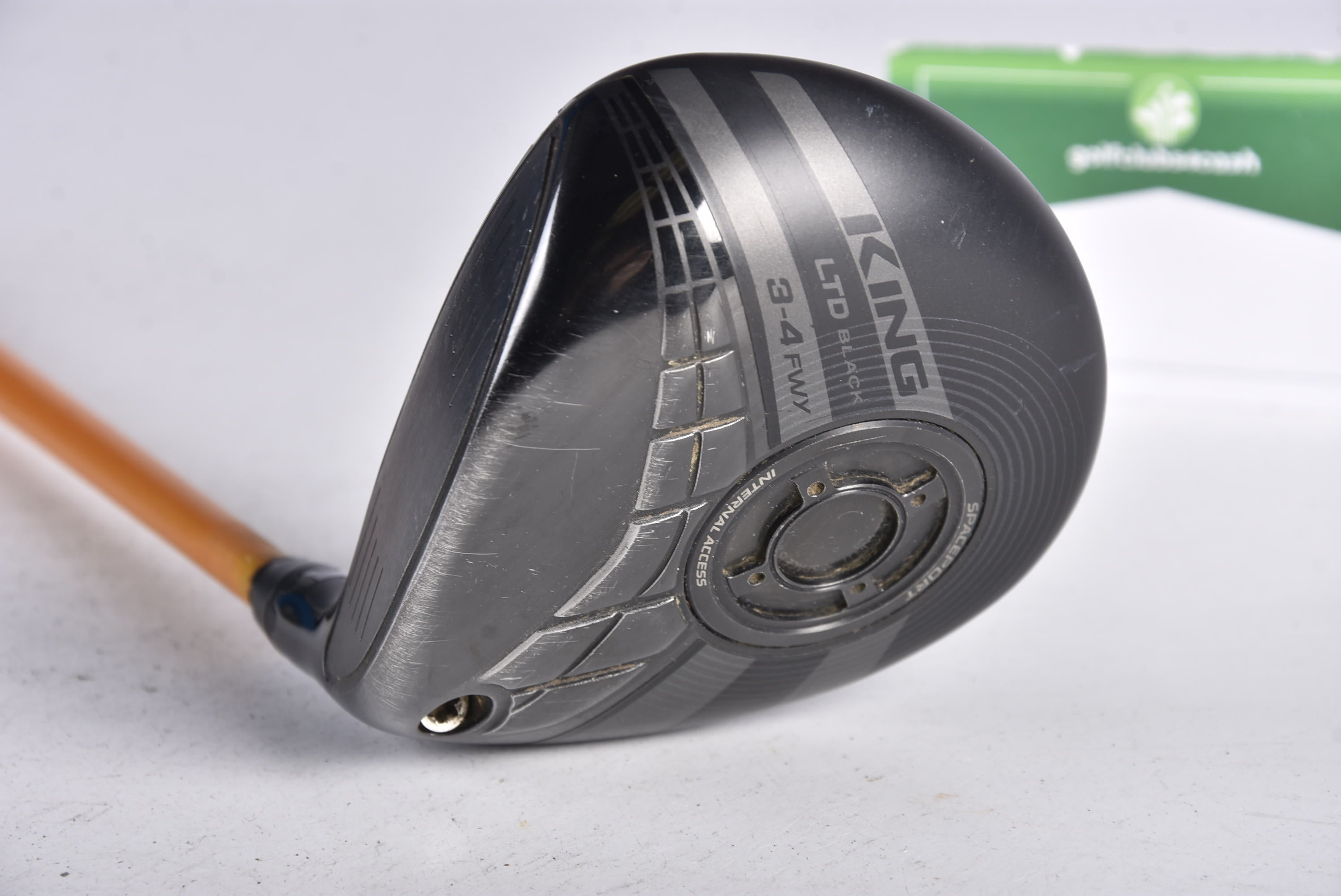 Left Hand Cobra King Ltd Black #3 Wood / 13-16 Degree / Stiff Flex UST Mamiya