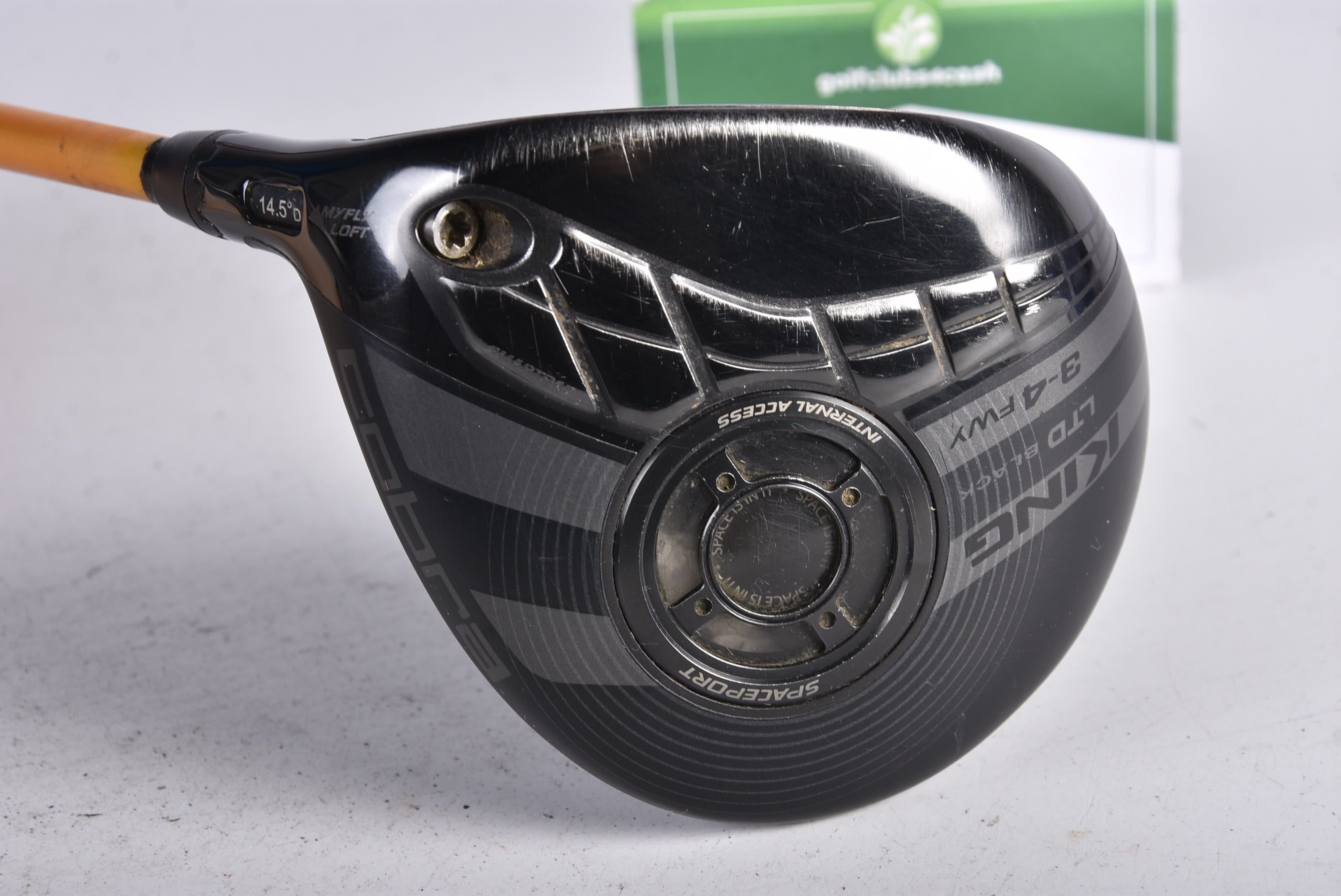 Left Hand Cobra King Ltd Black #3 Wood / 13-16 Degree / Stiff Flex UST Mamiya