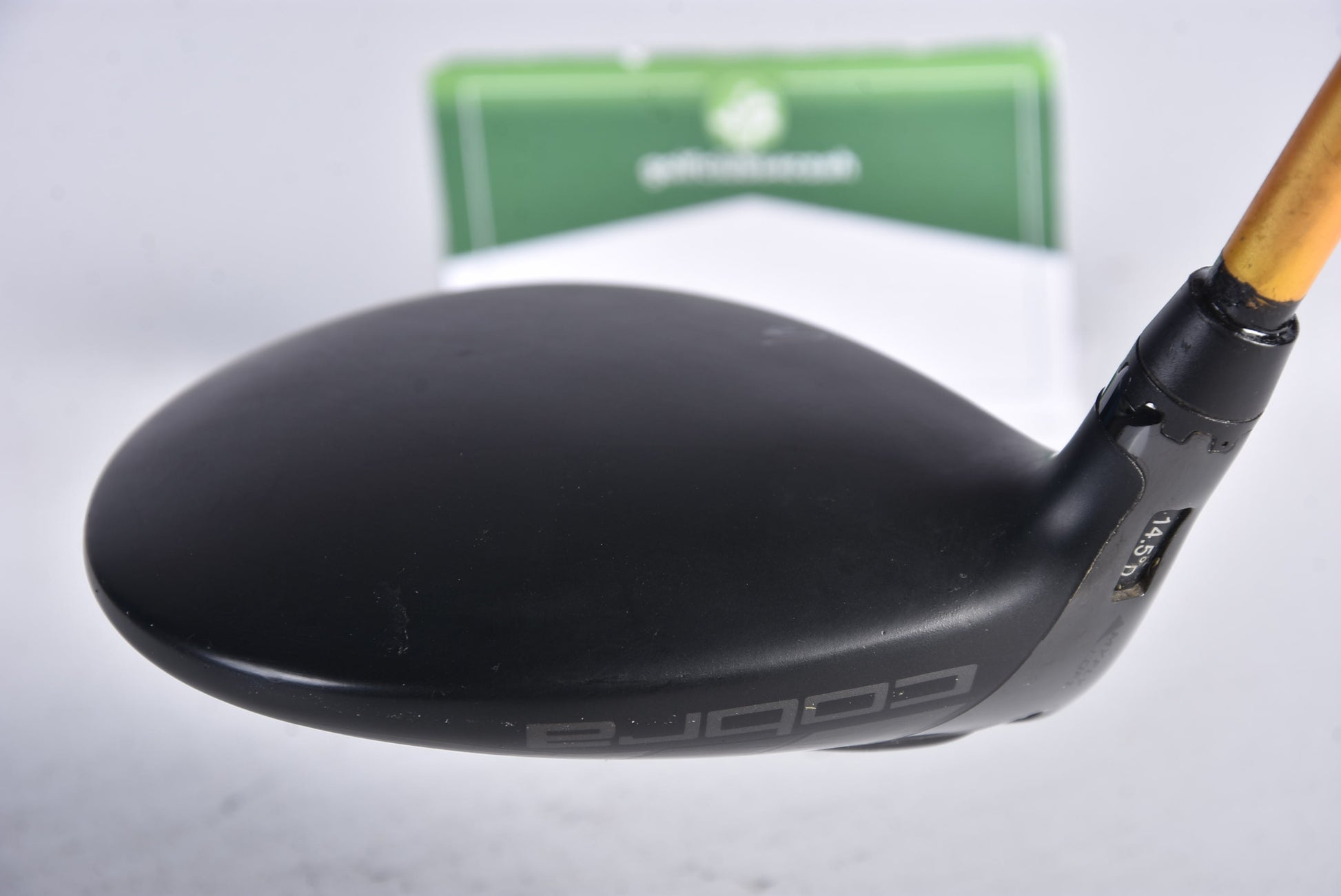 Left Hand Cobra King Ltd Black #3 Wood / 13-16 Degree / Stiff Flex UST Mamiya