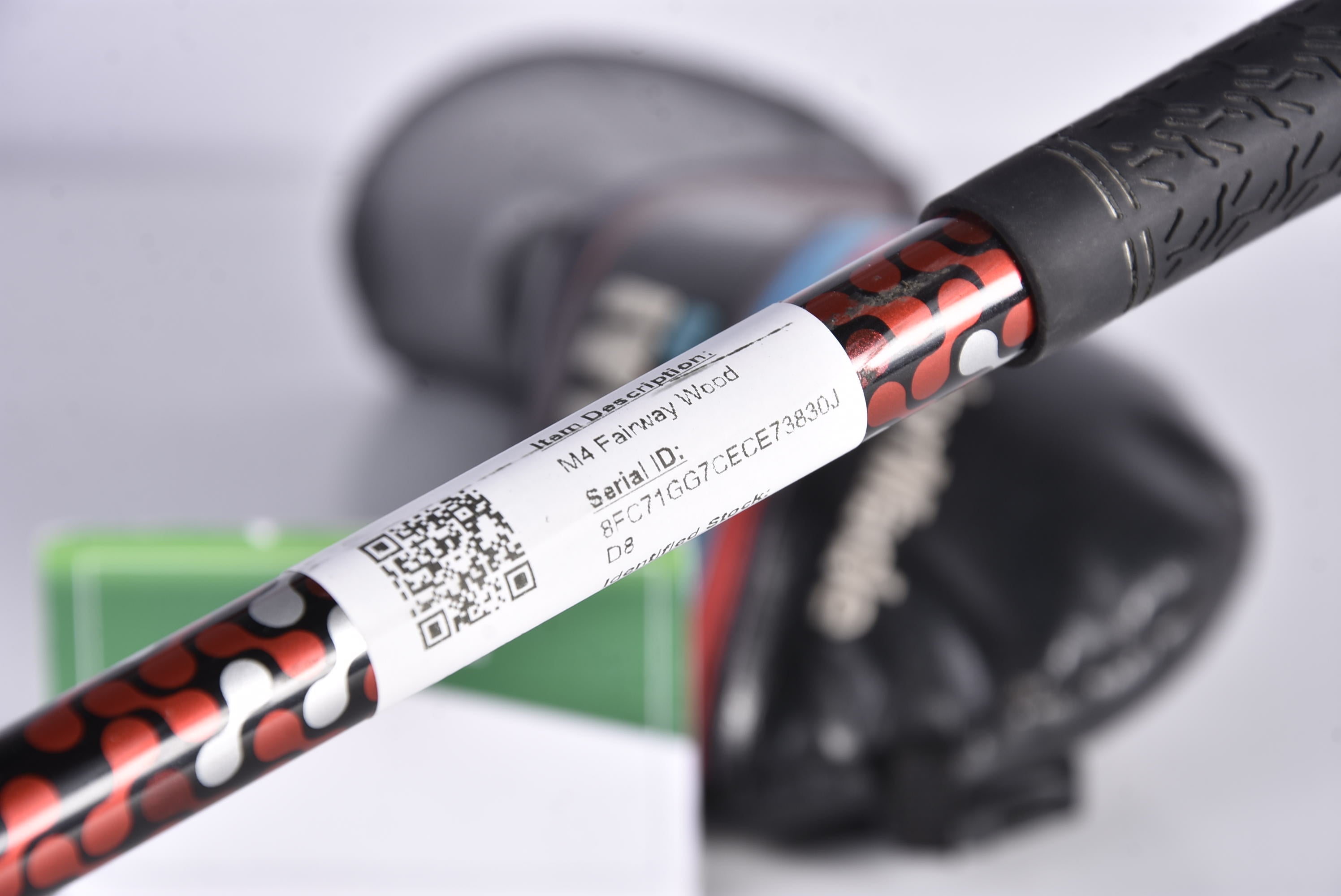 Taylormade M4 #3 Wood / 15 Degree / Stiff Flex Fujikura Atmos Red 6 Shaft