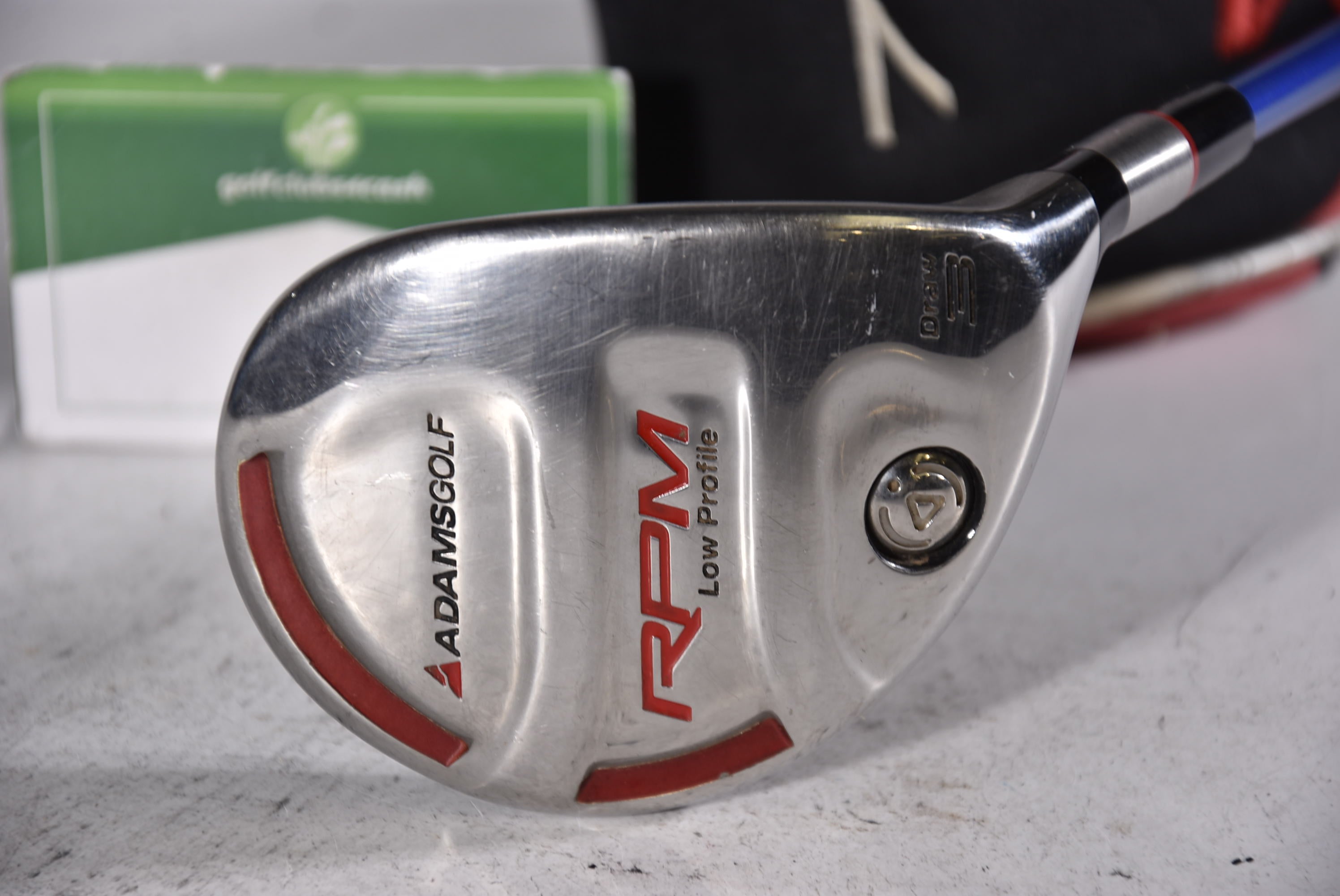 Adams RPM #3 Wood / 15 Degree / Regular Flex Grafalloy ProLaunch Blue Shaft