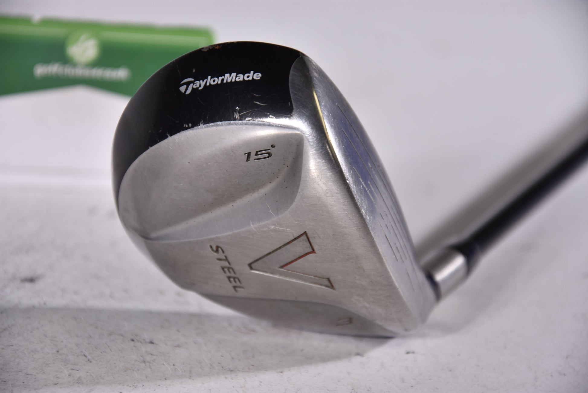 Taylormade V-Steel #3 Wood / 15 Degree / Regular Flex M.A.S.2 Ultralite Shaft
