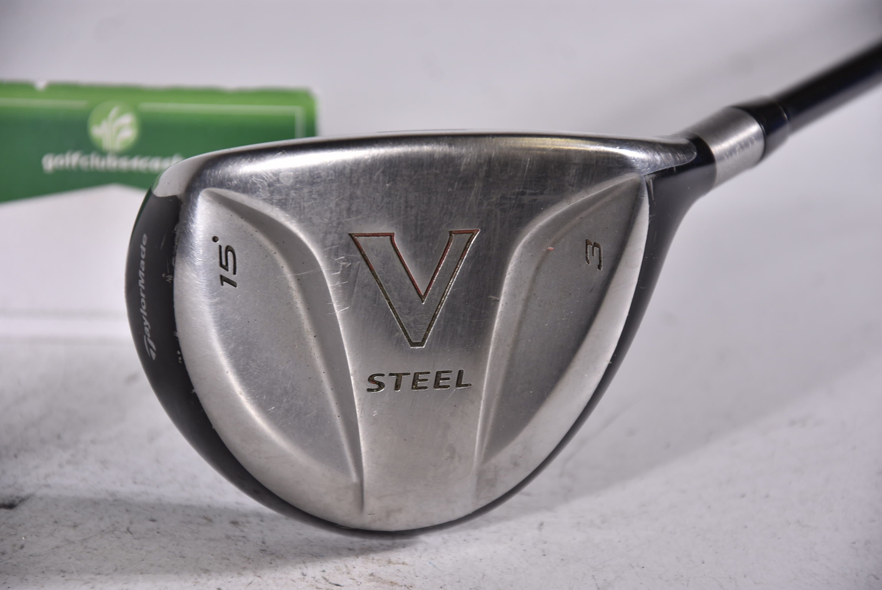 Taylormade V-Steel #3 Wood / 15 Degree / Regular Flex M.A.S.2 Ultralite Shaft