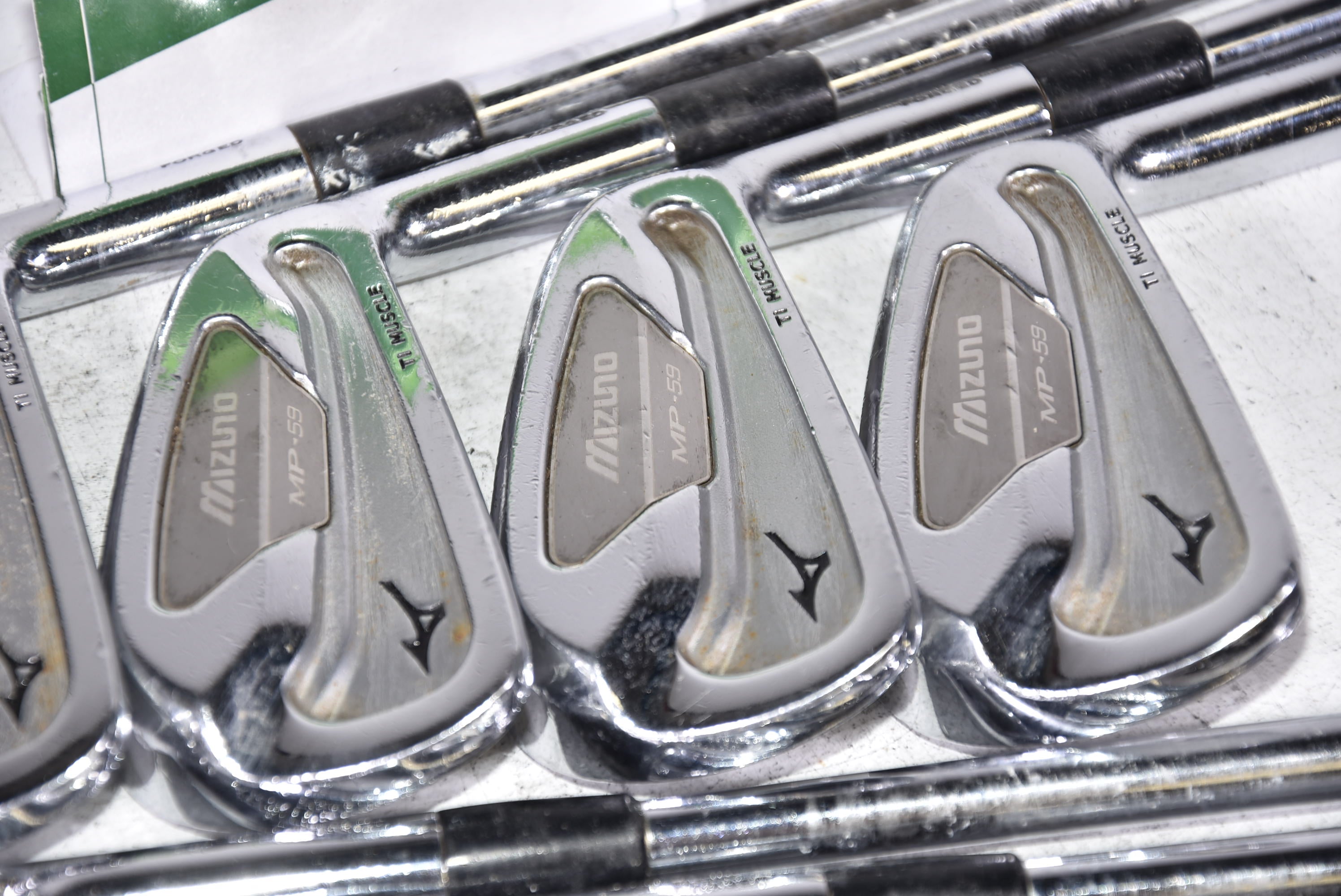 Mizuno MP-59 Irons / 3-PW / X-Flex Project X Precision Shafts