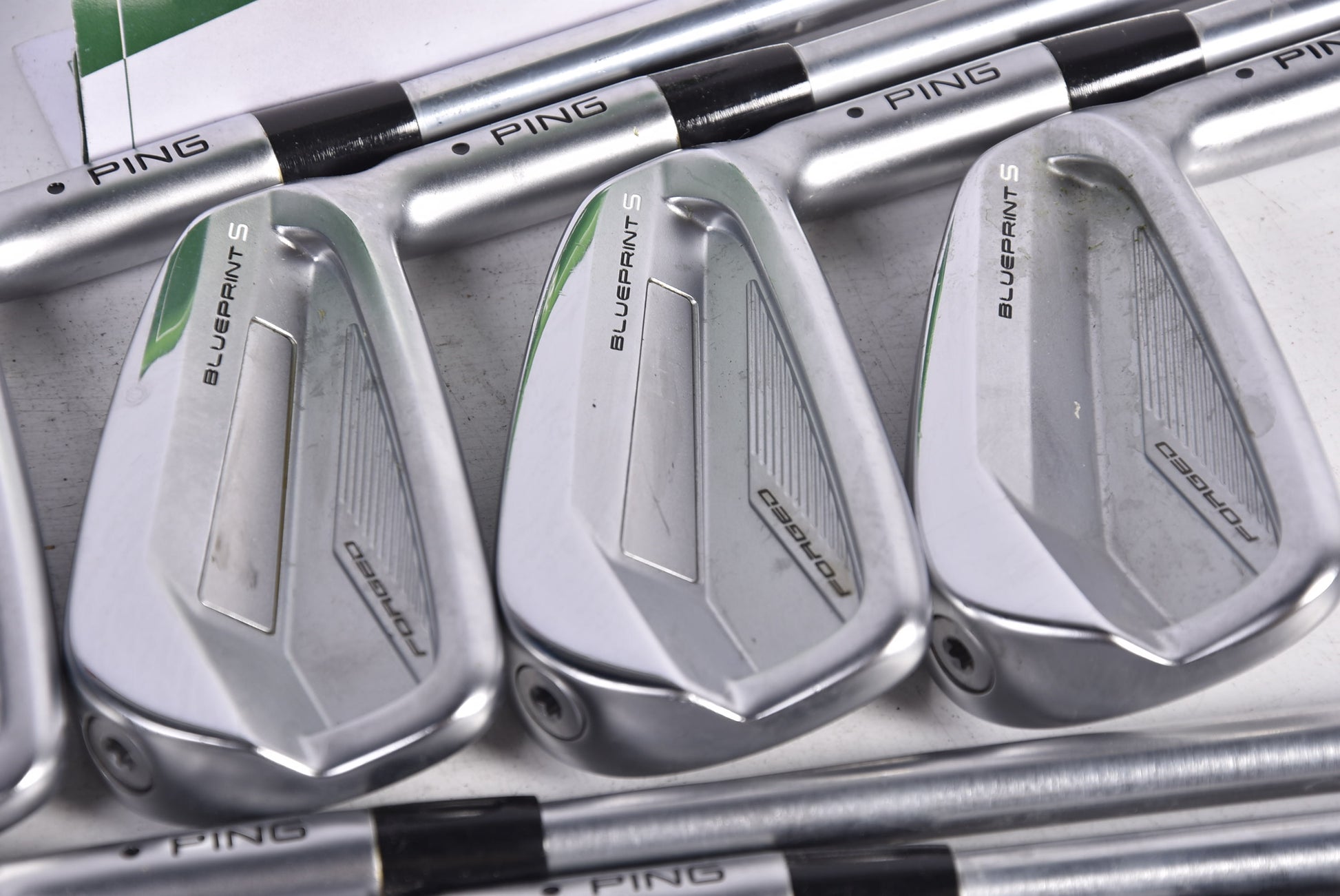 Ping Blueprint S Irons / 3-PW / Black Dot / X-Flex Project X LS 125 Shafts