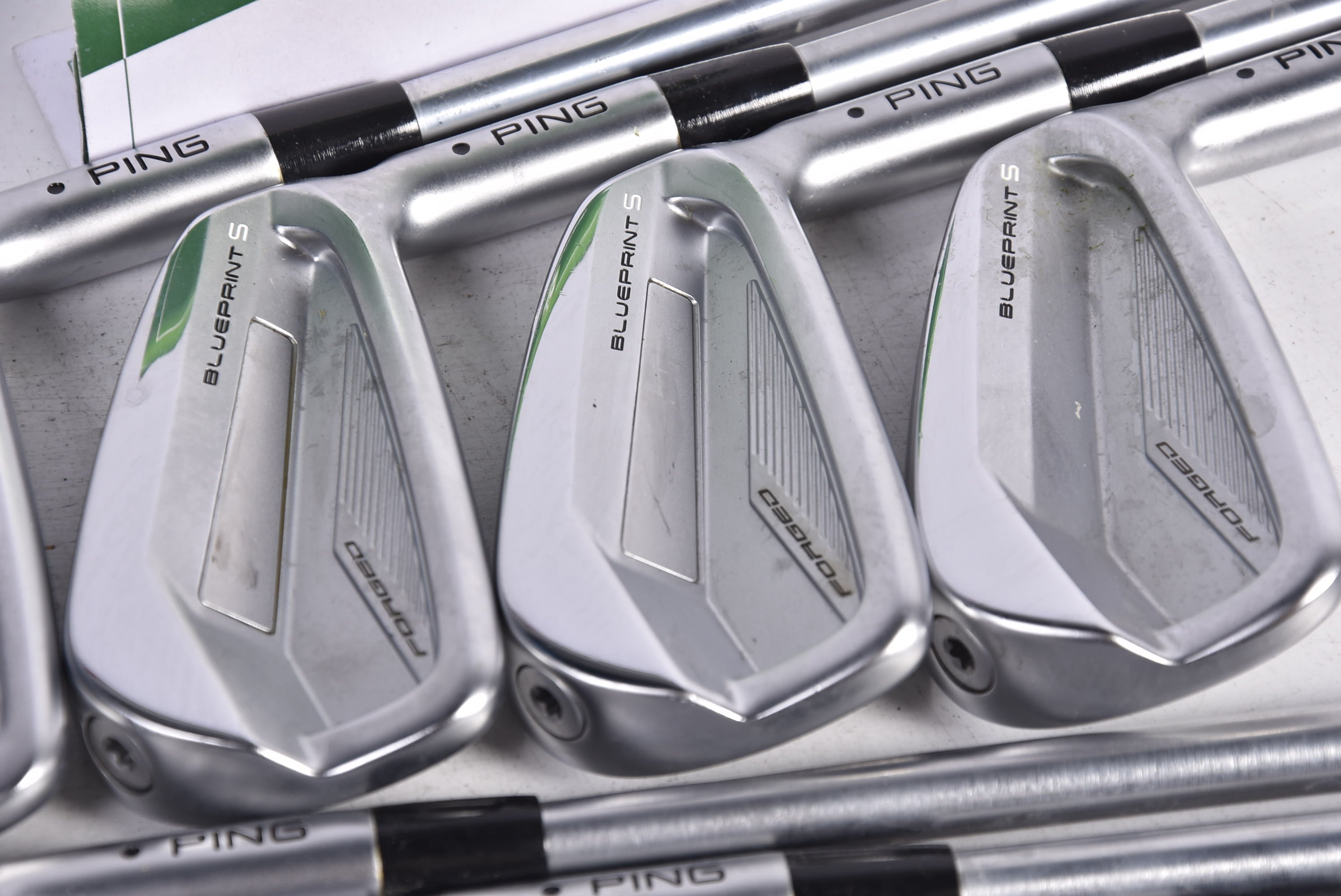 Ping Blueprint S Irons / 3-PW / Black Dot / X-Flex Project X LS 125 Shafts