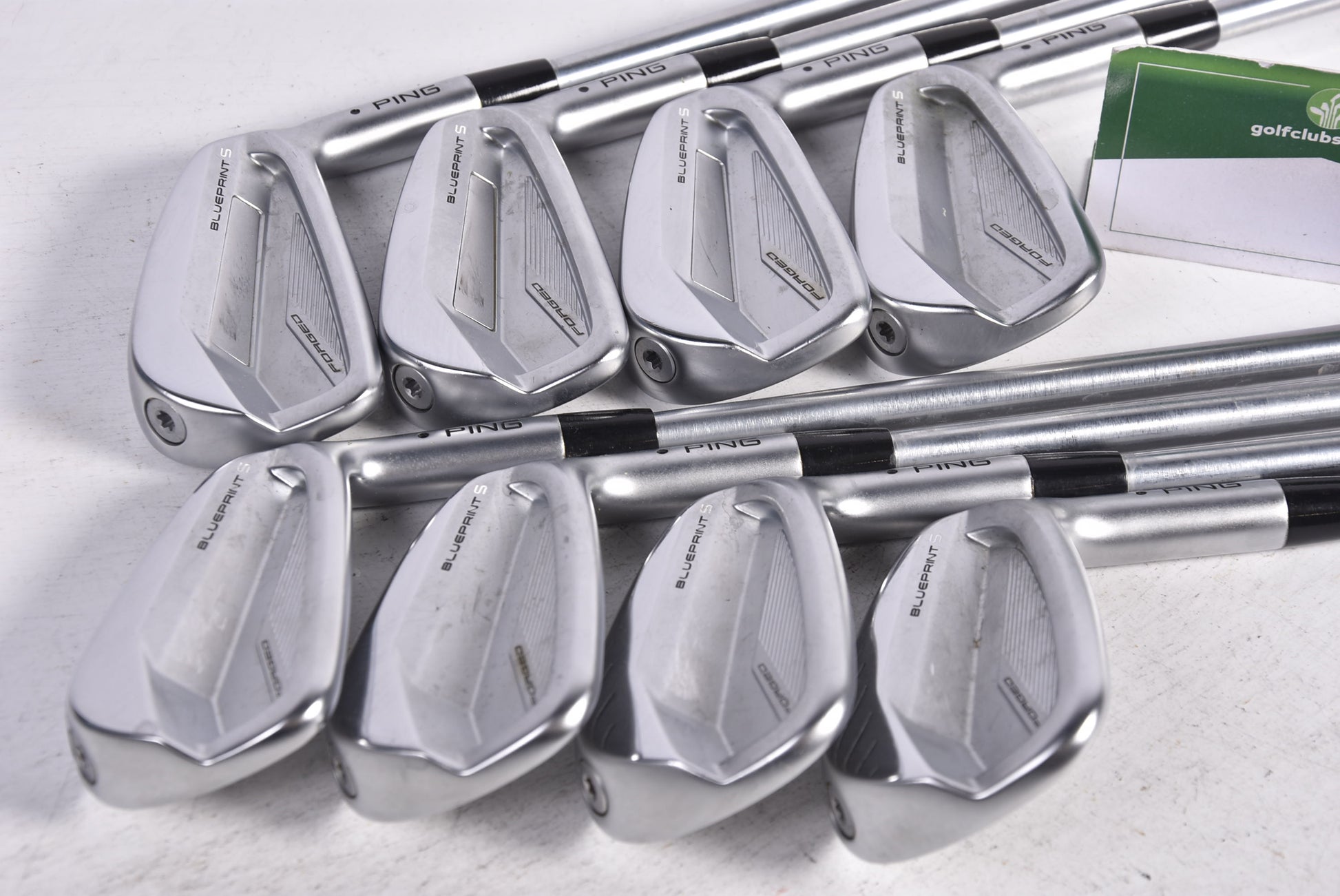 Ping Blueprint S Irons / 3-PW / Black Dot / X-Flex Project X LS 125 Shafts
