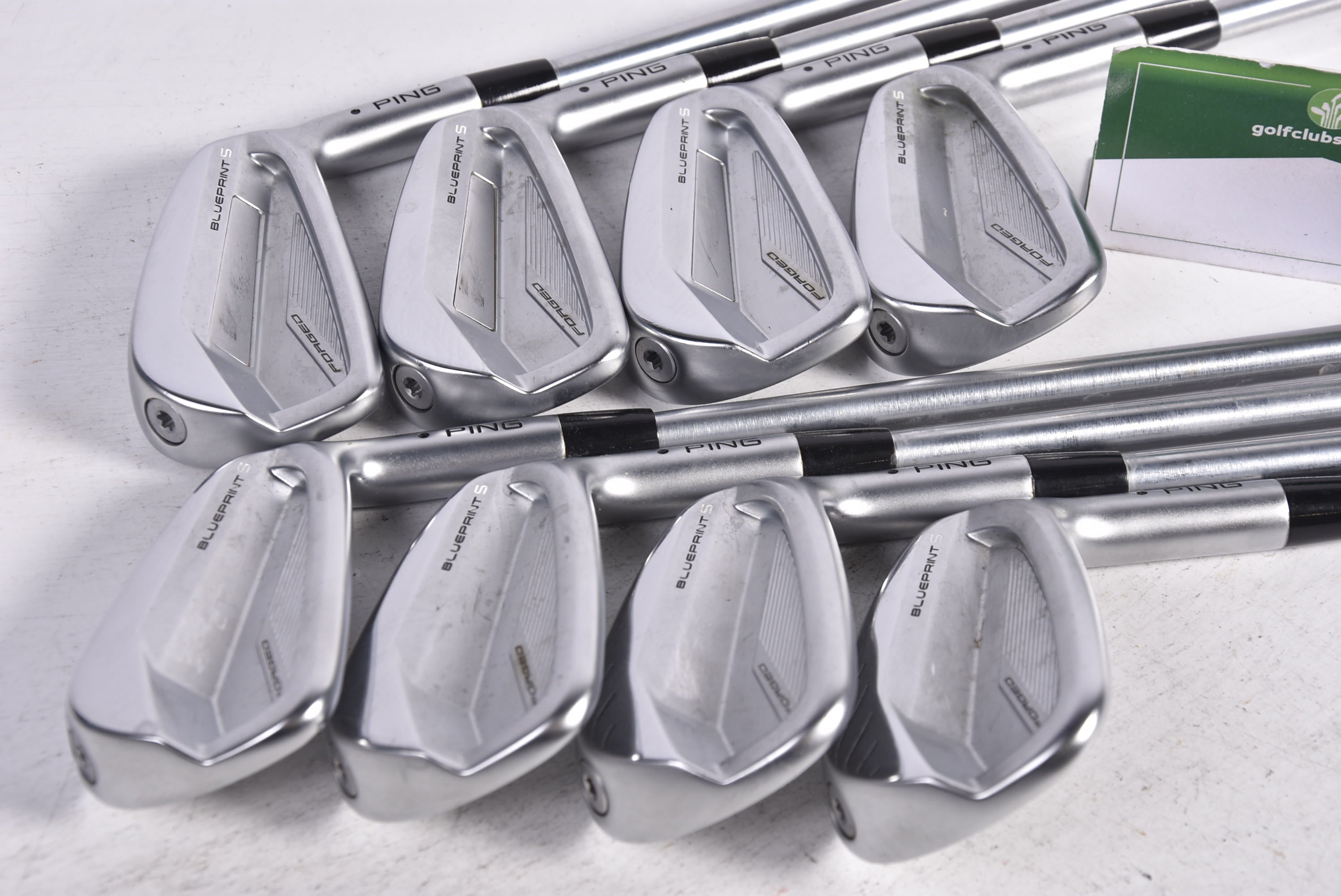 Ping Blueprint S Irons / 3-PW / Black Dot / X-Flex Project X LS 125 Shafts
