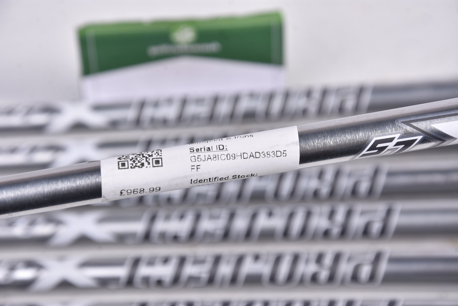 Ping Blueprint S Irons / 3-PW / Black Dot / X-Flex Project X LS 125 Shafts