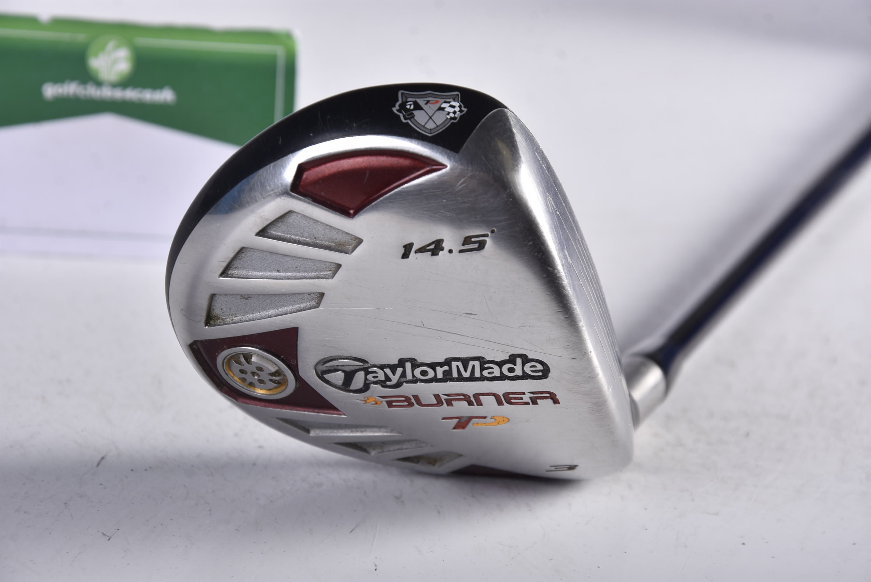 Taylormade Burner 2007 #3 Wood / 14.5 Degree / Stiff Flex Taylormade Reax 75 Shaft