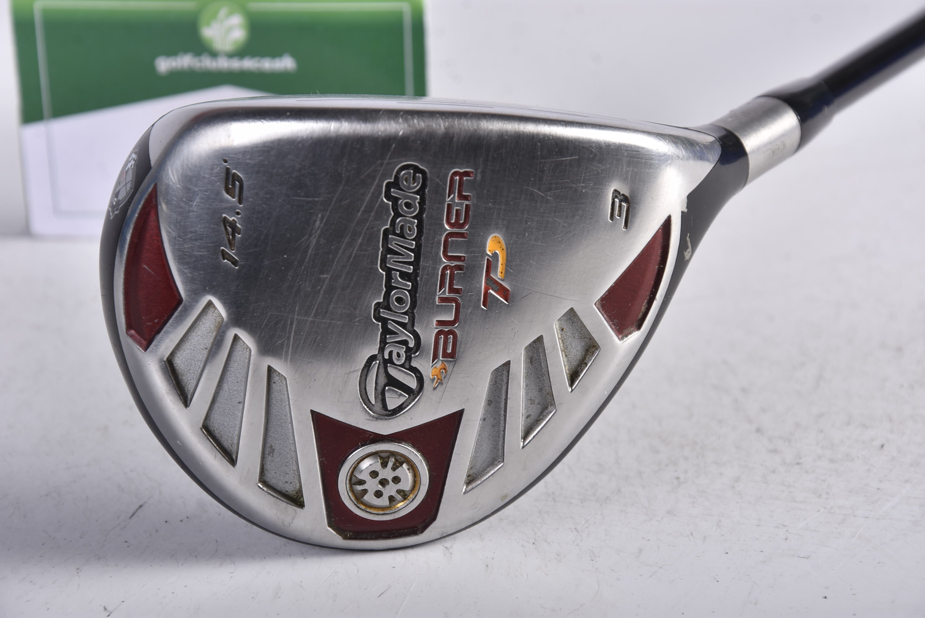 Taylormade Burner 2007 #3 Wood / 14.5 Degree / Stiff Flex Taylormade Reax 75 Shaft