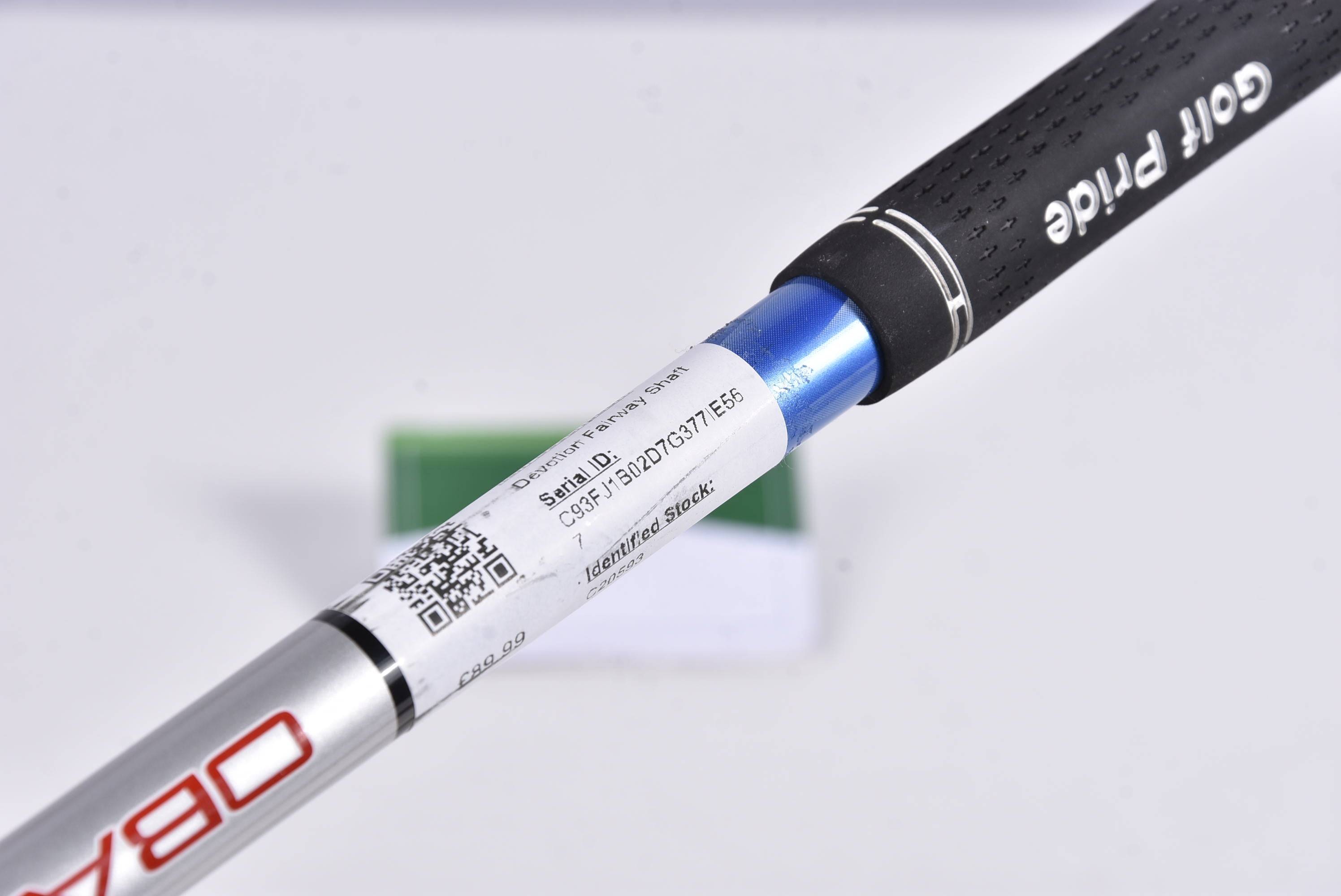 Oban Devotion HB 65 Fairway Shaft / X Flex / .335 Tip