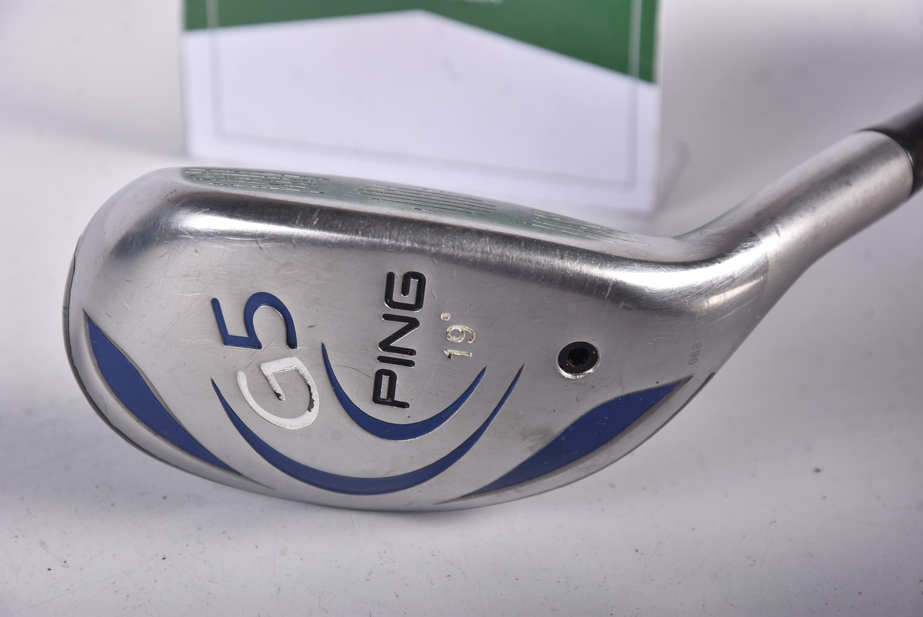 Ping G5 #3 Hybrid / 19 Degree / Stiff Flex Aldila NV Green 85 Shaft