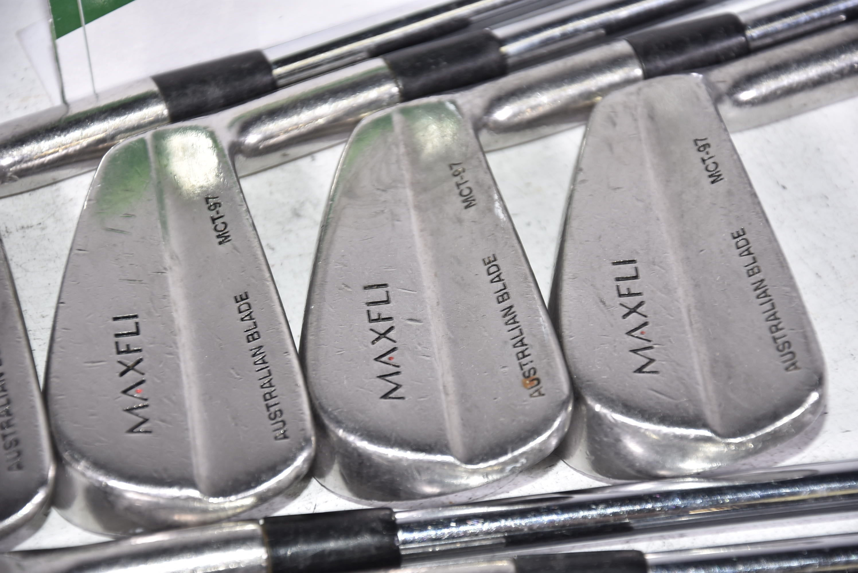Maxfli Australian Blade Irons / 3-PW / Stiff Flex Dynamic Gold S300 Shafts