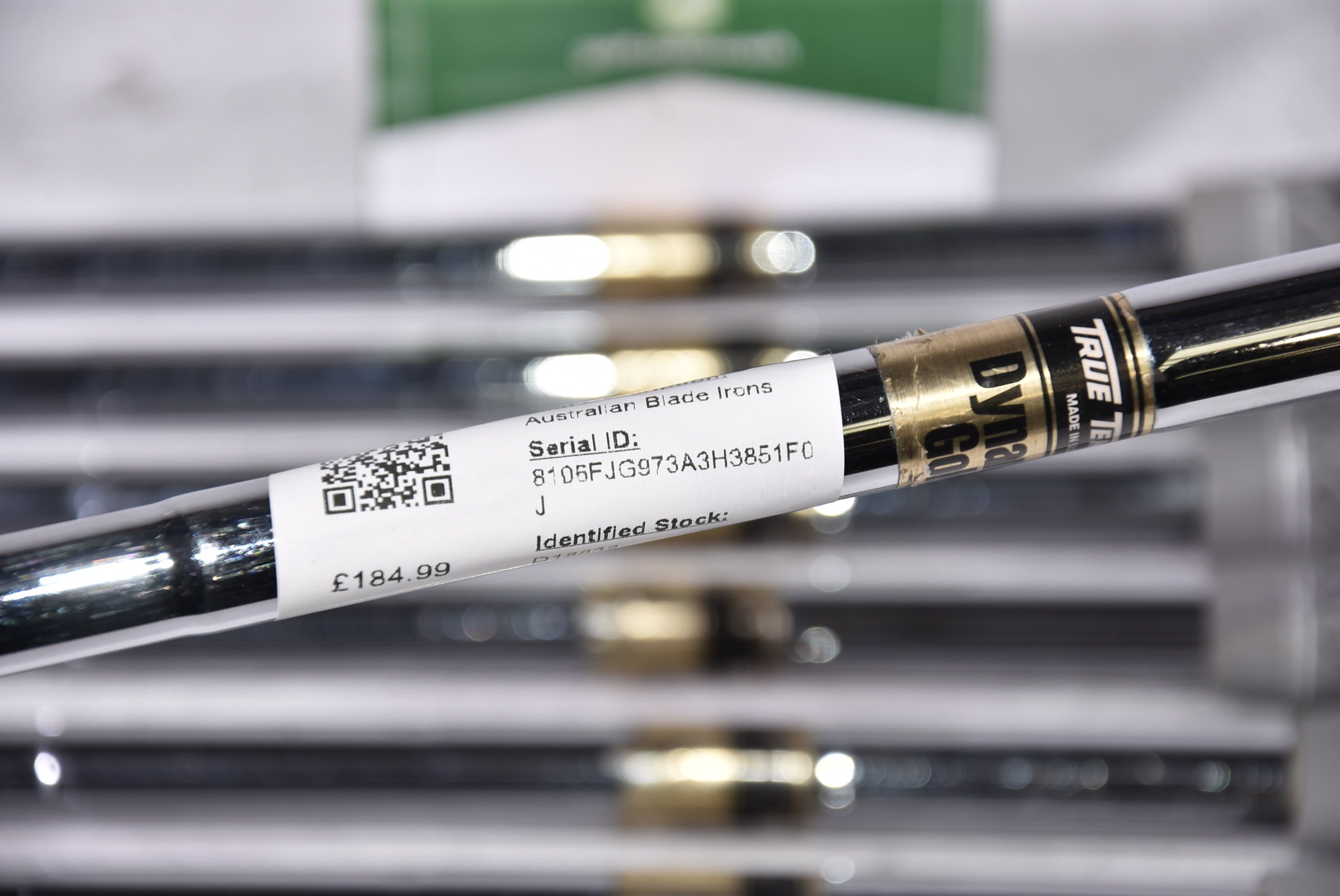 Maxfli Australian Blade Irons / 3-PW / Stiff Flex Dynamic Gold S300 Shafts