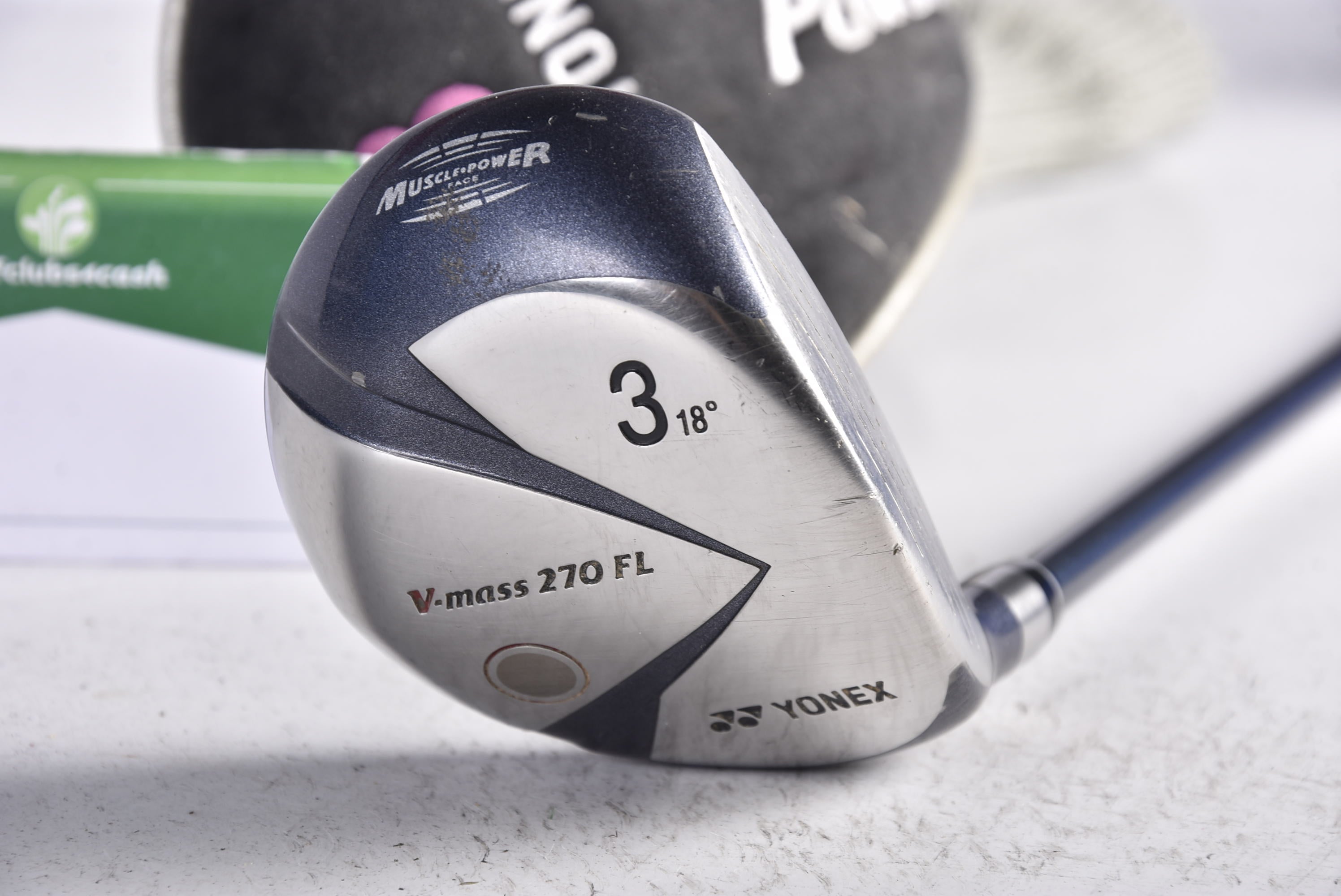 Ladies Yonex V-Mass 270 FL #3 Wood / 18 Degree / Ladies Flex Yonex Ultimum 50