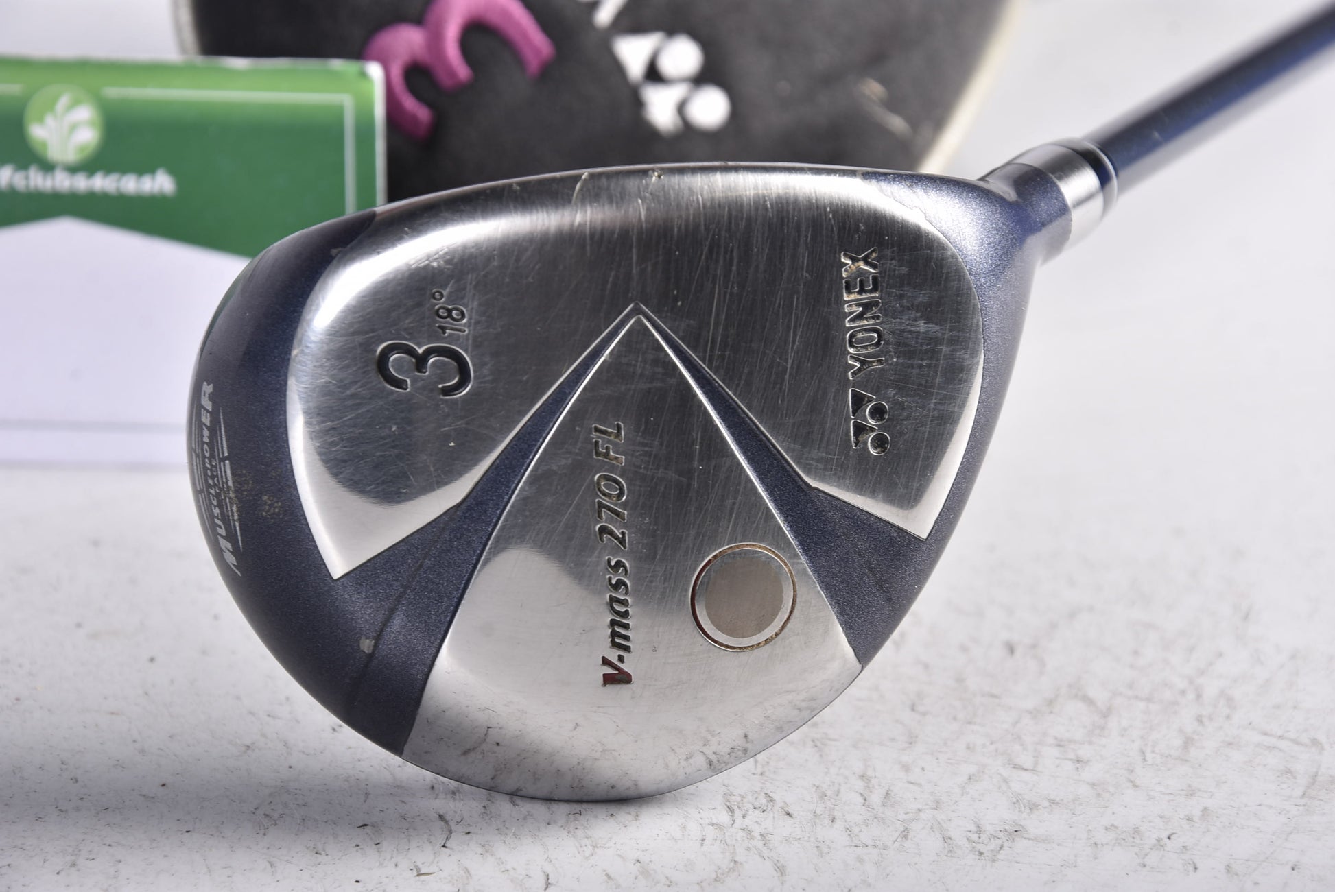 Ladies Yonex V-Mass 270 FL #3 Wood / 18 Degree / Ladies Flex Yonex Ultimum 50
