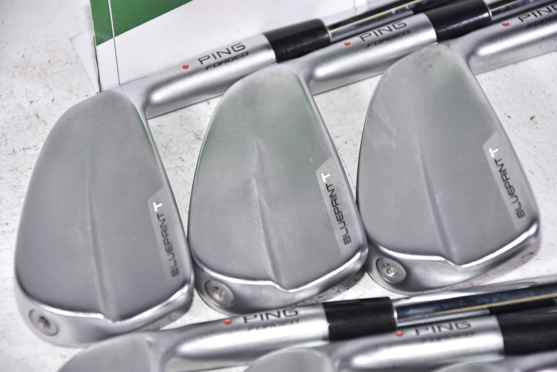 Ping Blueprint T Irons / 4-9i / Red Dot / Stiff Flex N.S.Pro Modus³ Tour 105