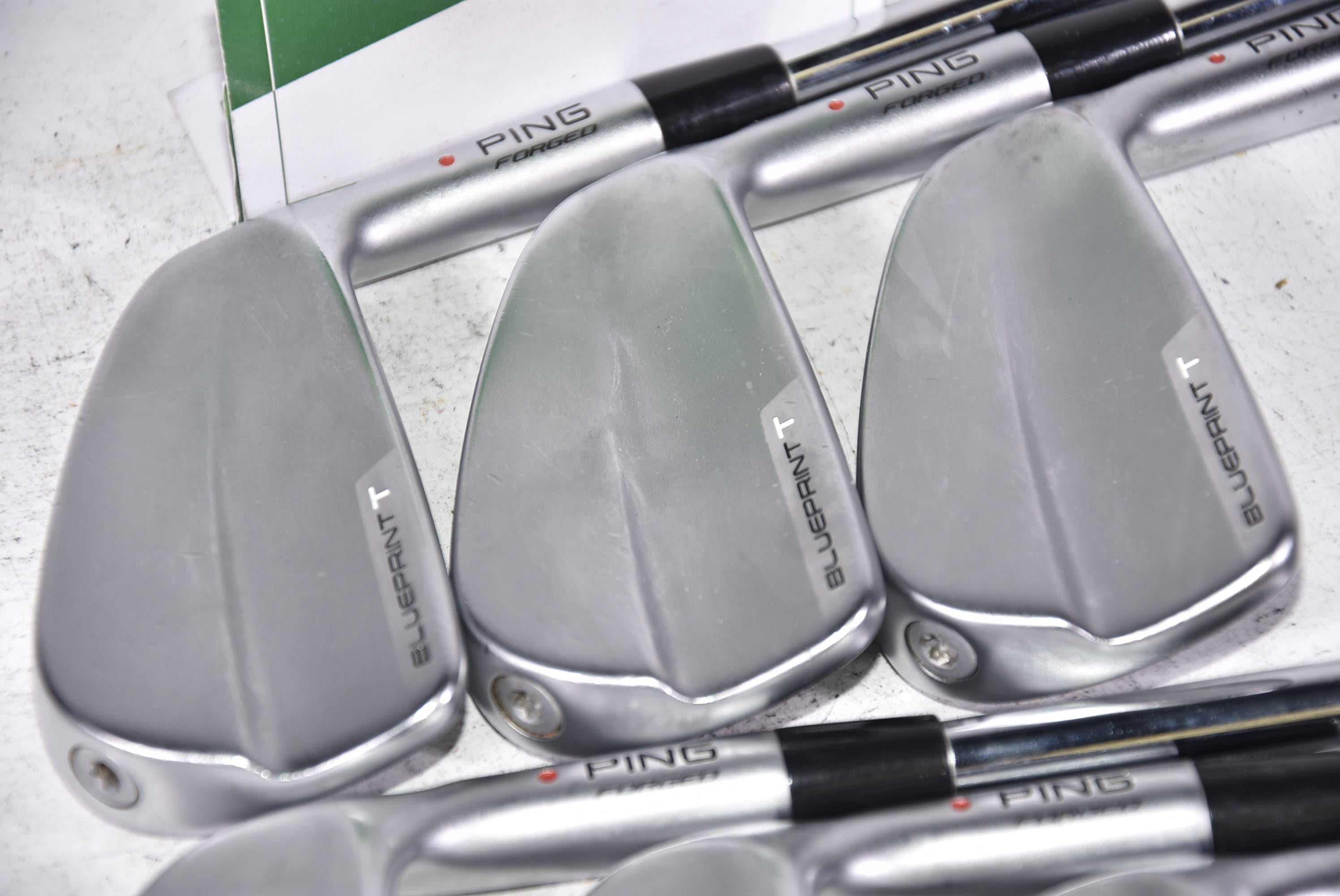 Ping Blueprint T Irons / 4-9i / Red Dot / Stiff Flex N.S.Pro Modus³ Tour 105