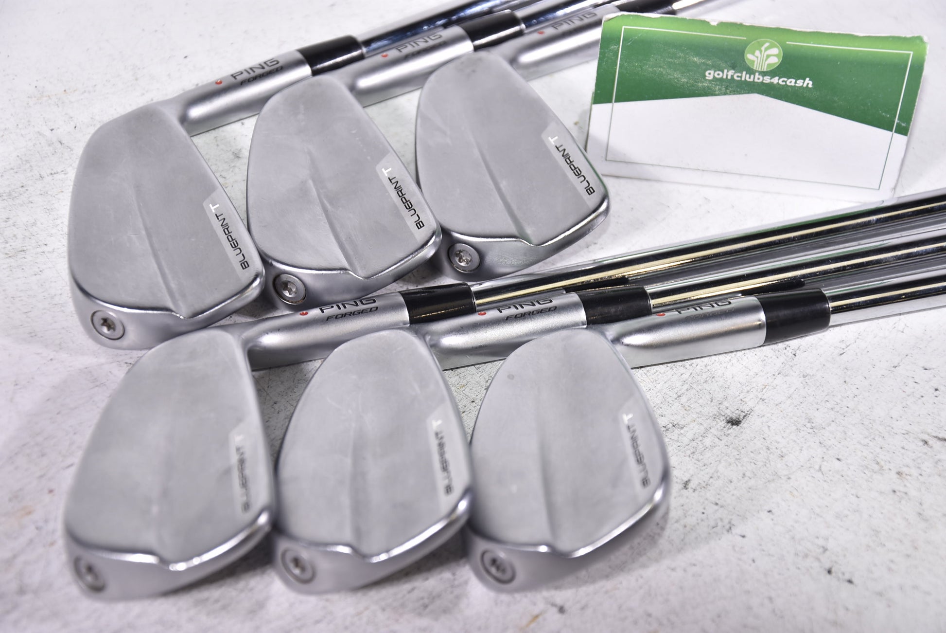 Ping Blueprint T Irons / 4-9i / Red Dot / Stiff Flex N.S.Pro Modus³ Tour 105