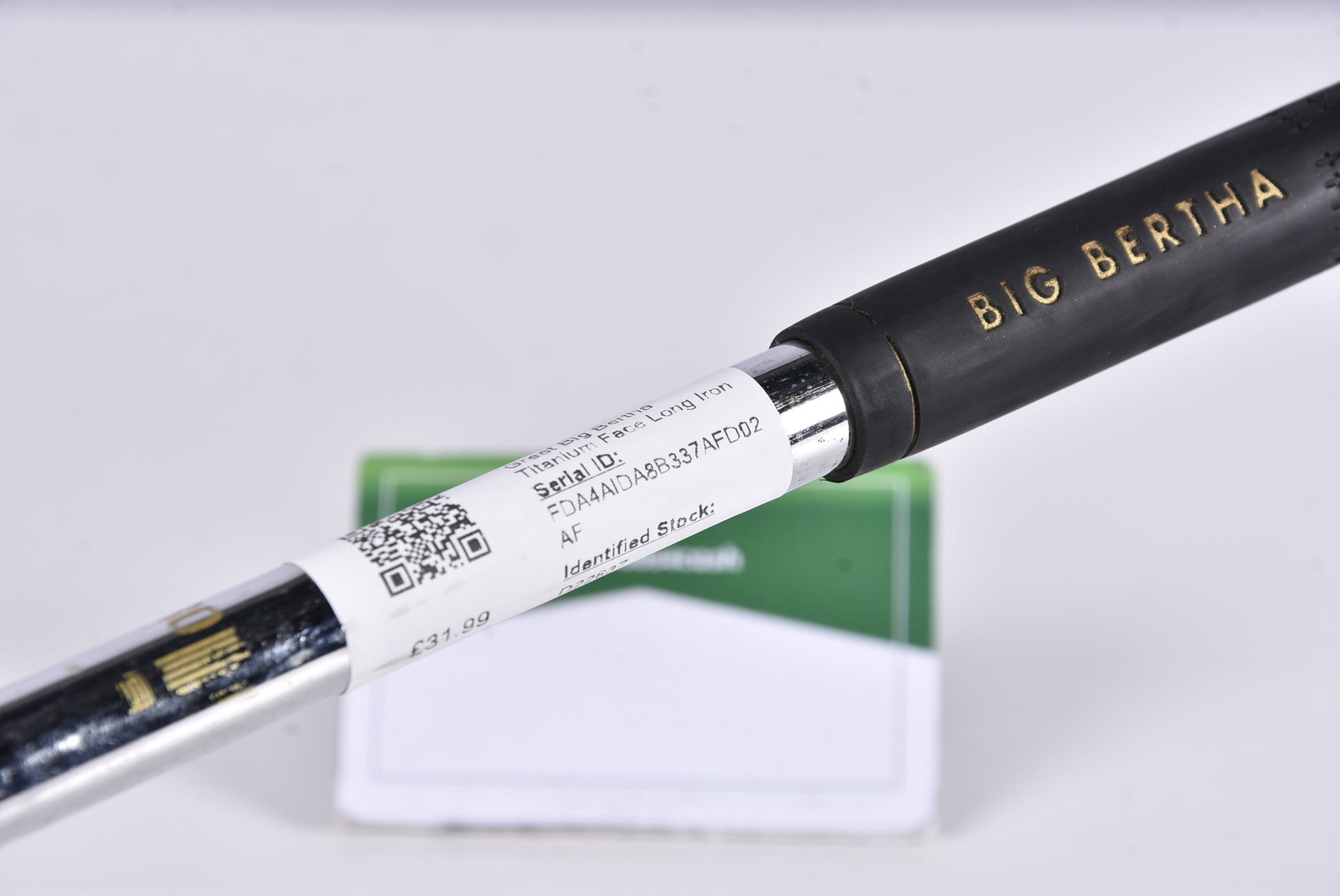 Callaway Great Big Bertha Titanium Face #4 Iron / 23.5 Degree / Stiff Flex N.S.PRO