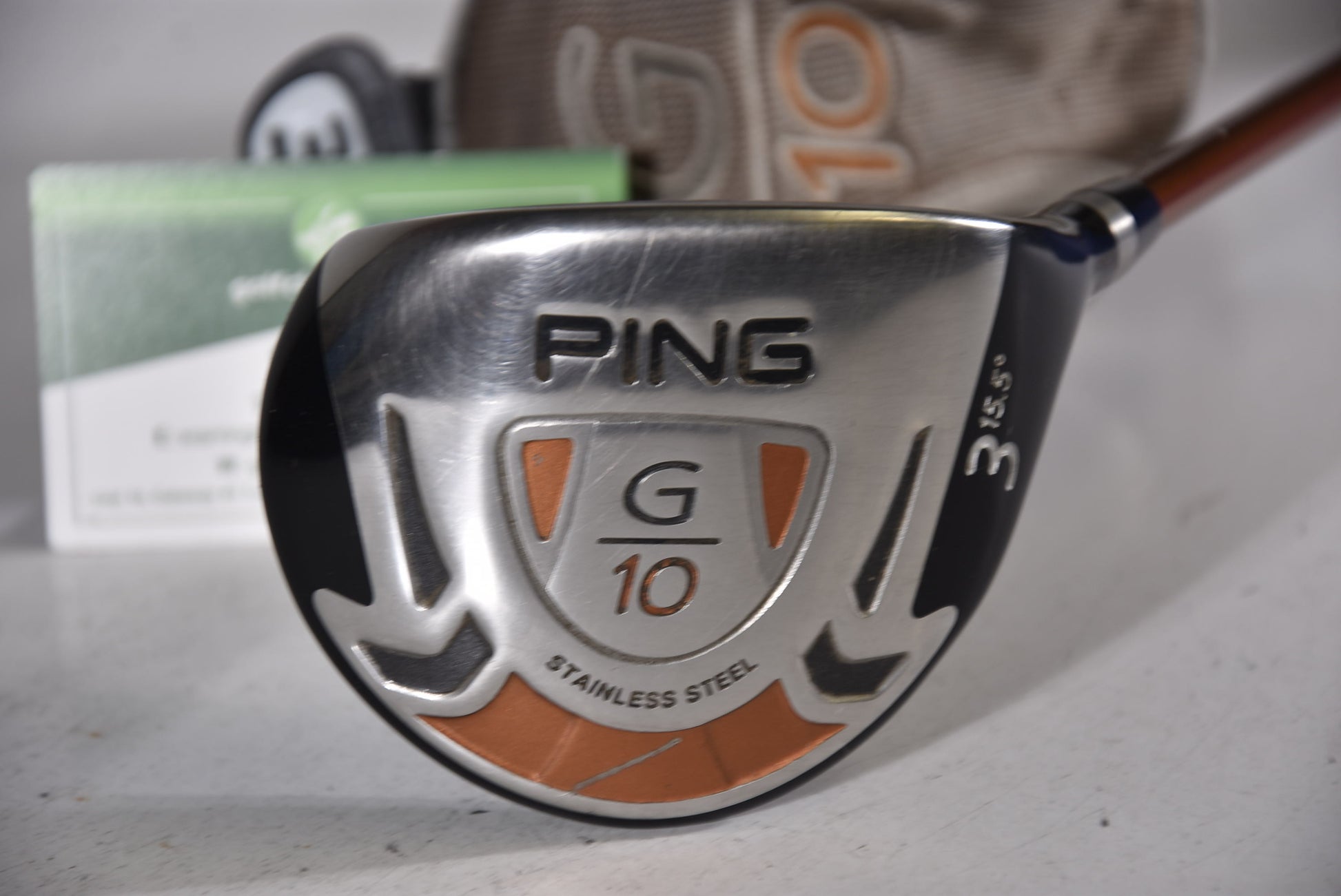 Ping G10 #3 Wood / 15.5 Degree / Stiff Flex Ping TFC 129 Shaft