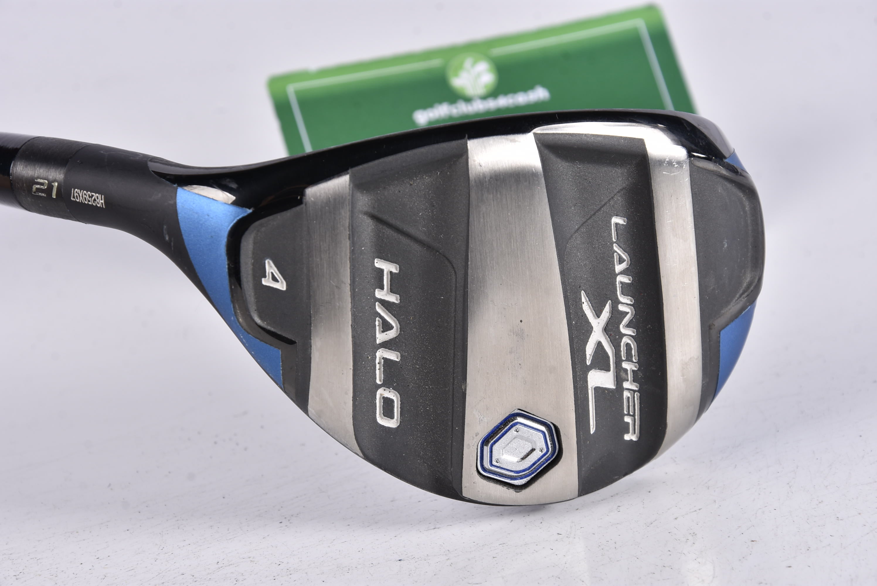 Ladies Left Hand Cleveland Halo XL #4 Hybrid / 21 Degree / Ladies Flex Cypher 40