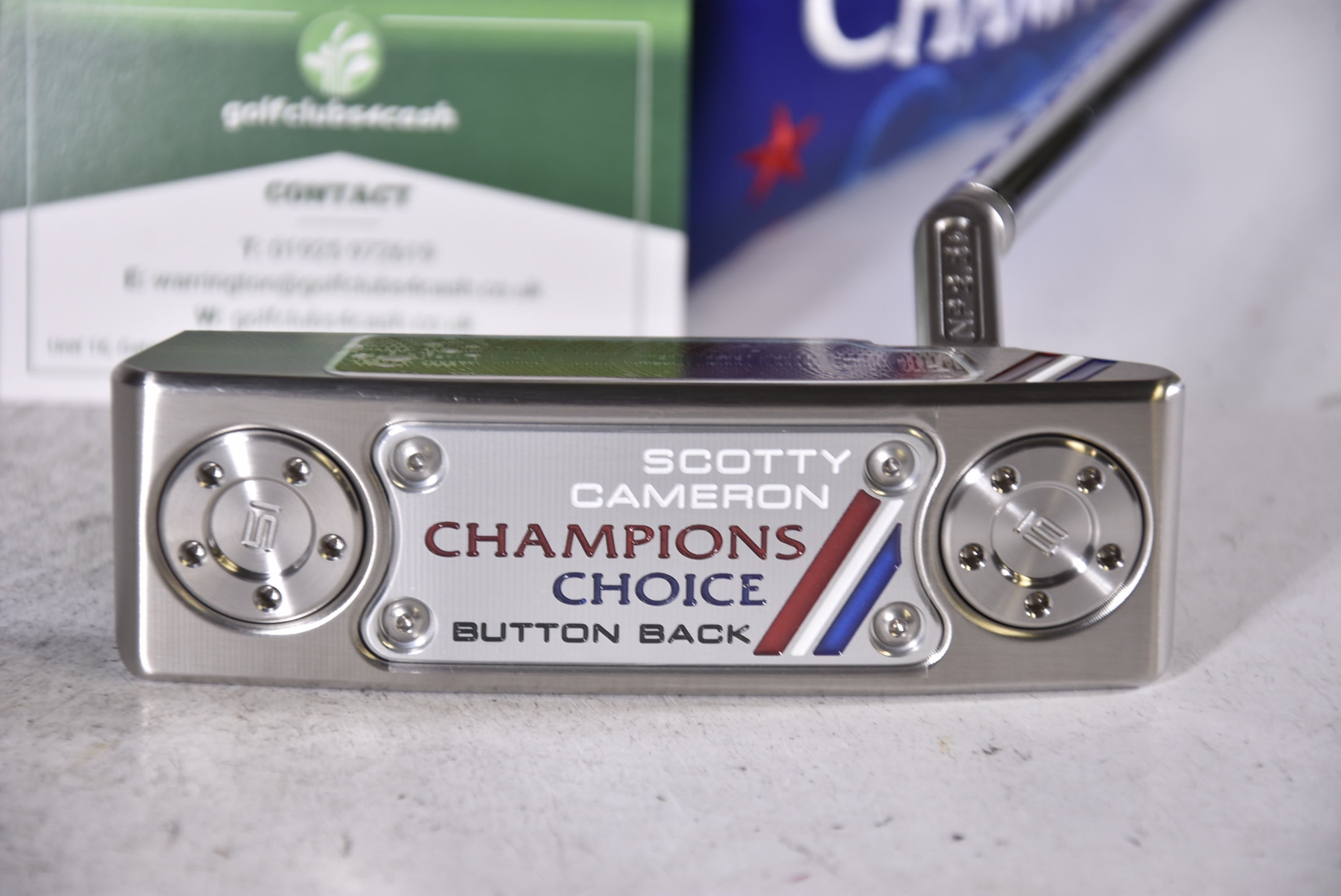 Scotty Cameron Champions Choice Button Back Putter / 34 Inch