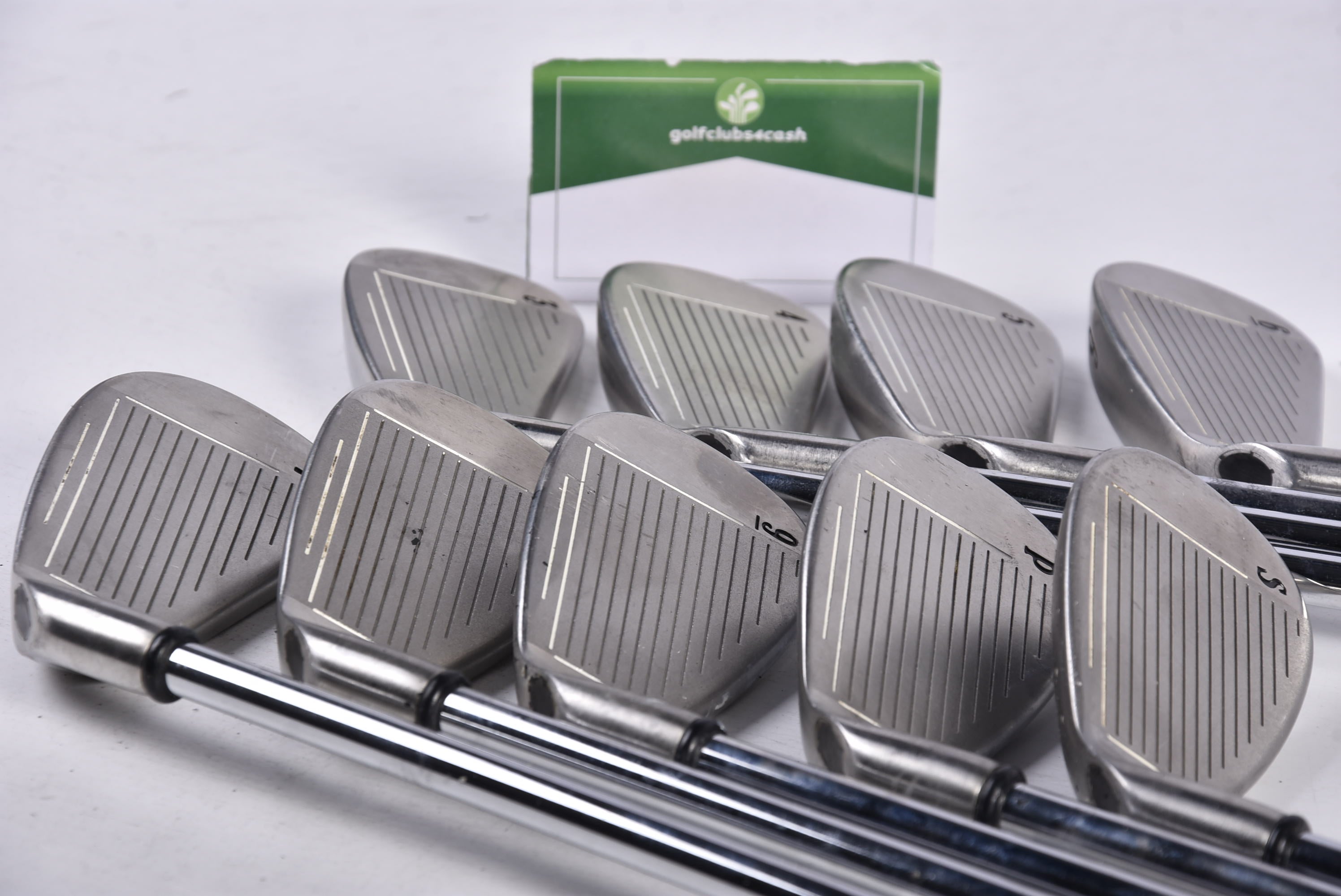 Callaway X-14 Irons / 4-PW+SW / Stiff Flex FCM Rifle Shafts
