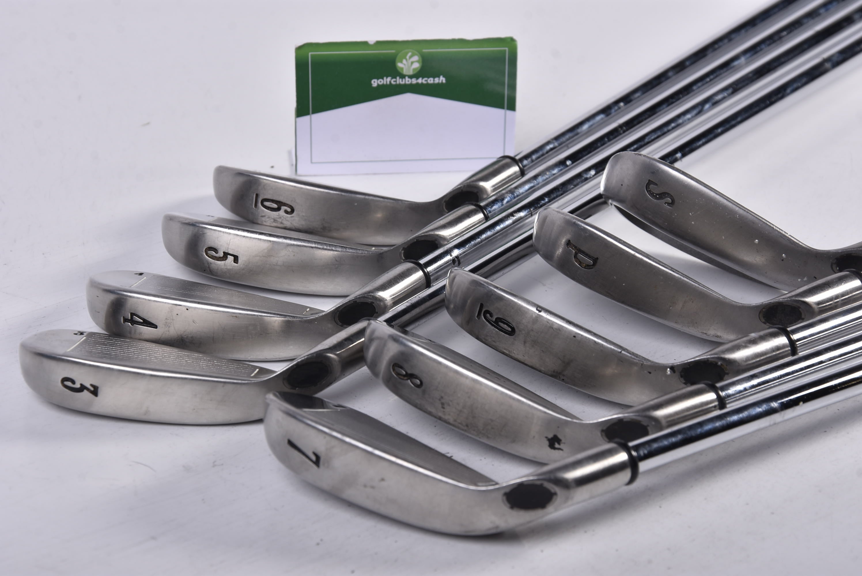 Callaway X-14 Irons / 4-PW+SW / Stiff Flex FCM Rifle Shafts