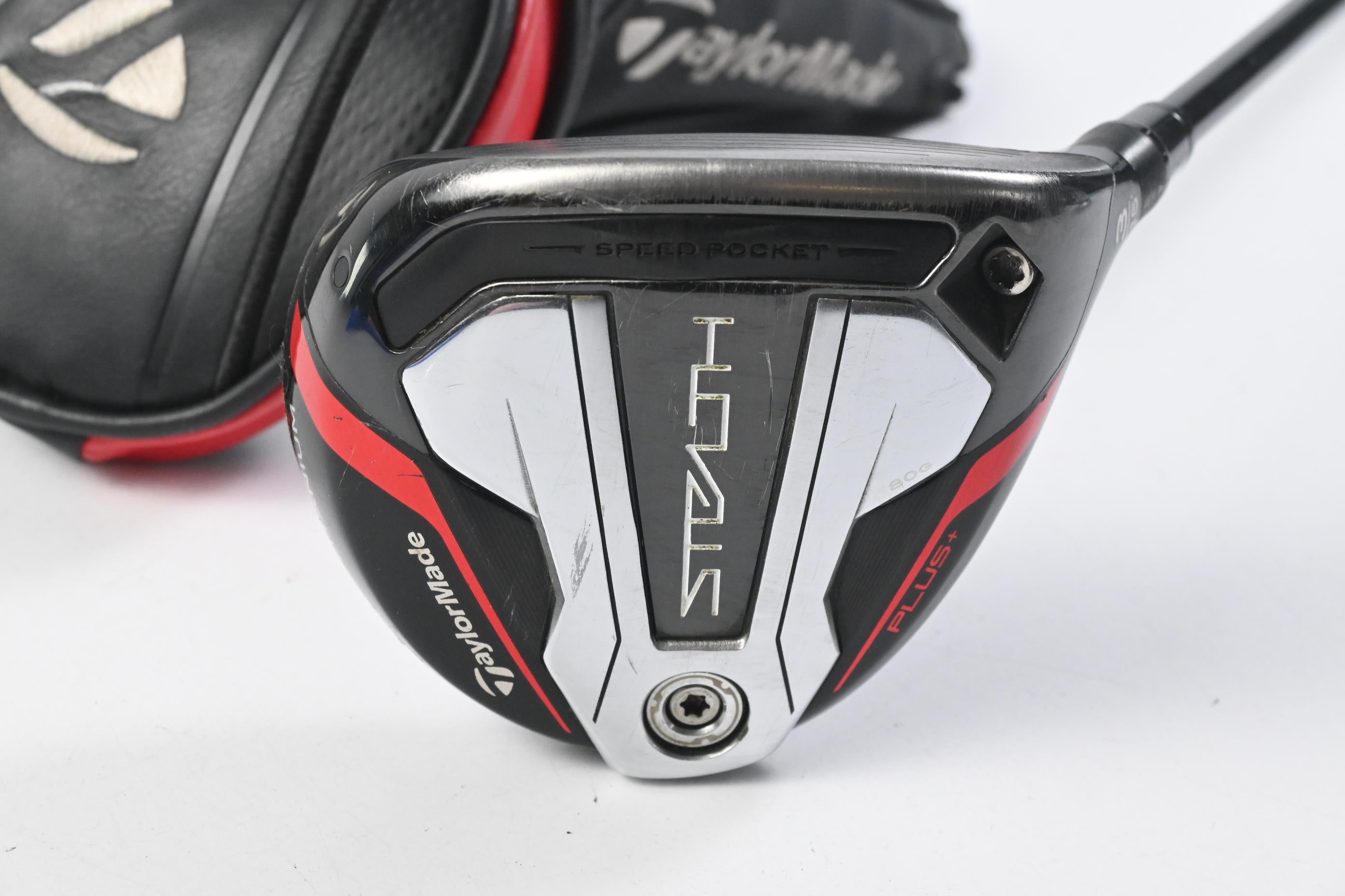 Taylormade Stealth Plus #3 Wood / 15 Degree / Stiff Flex Hzrdus Smoke Red RDX 75
