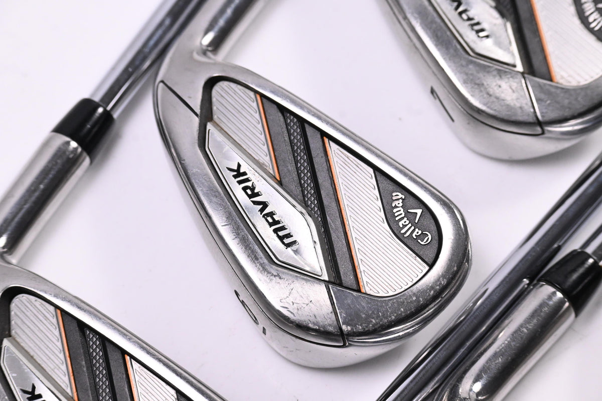Callaway Mavrik Irons / 5-PW+SW / Regular Flex Elevate 95 Shafts