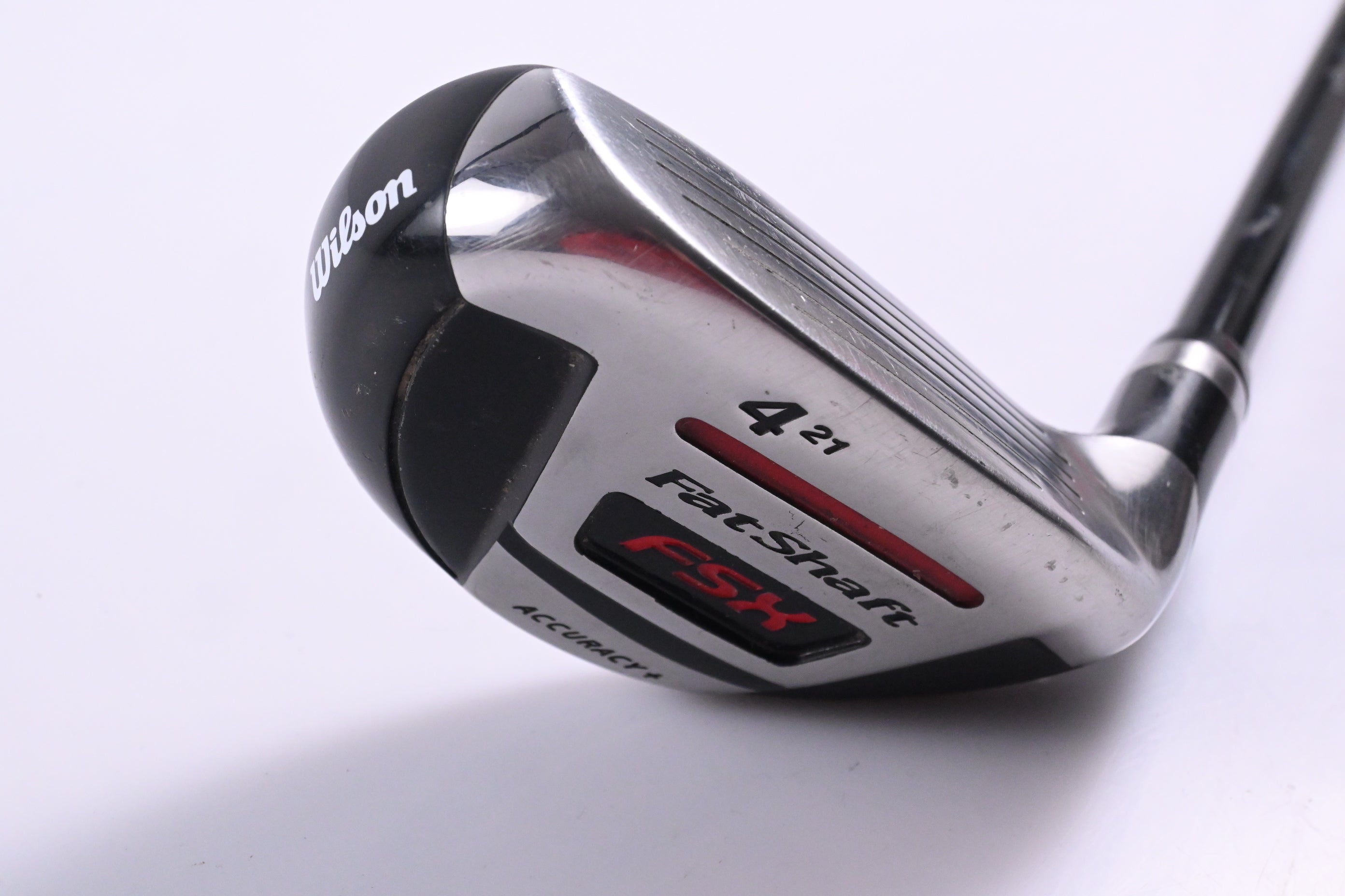 Wilson Fat Shaft #4 Hybrid / 21 Degree / Regular Flex Wilson Fat Shaft FSX Shaft