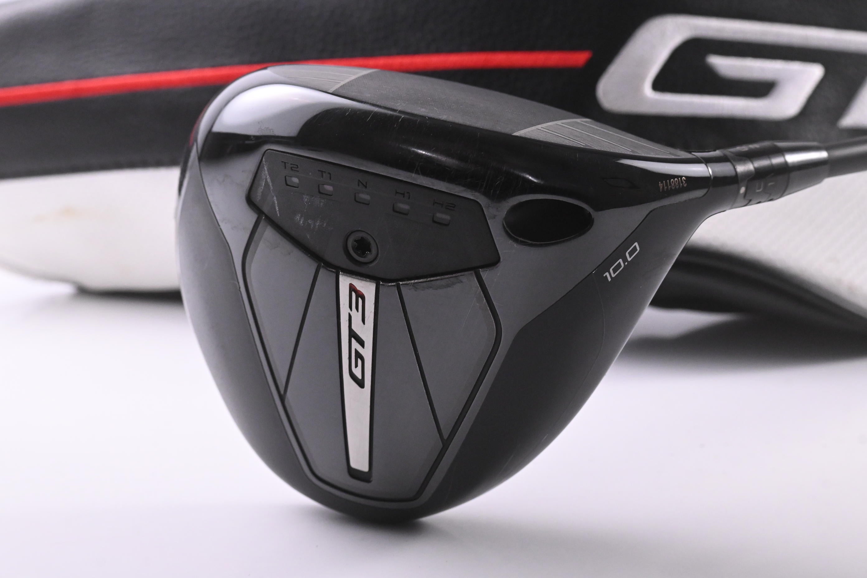 Titleist GT3 Driver / 10 Degree / Stiff Flex HZRDUS Black Gen 5 60 Shaft