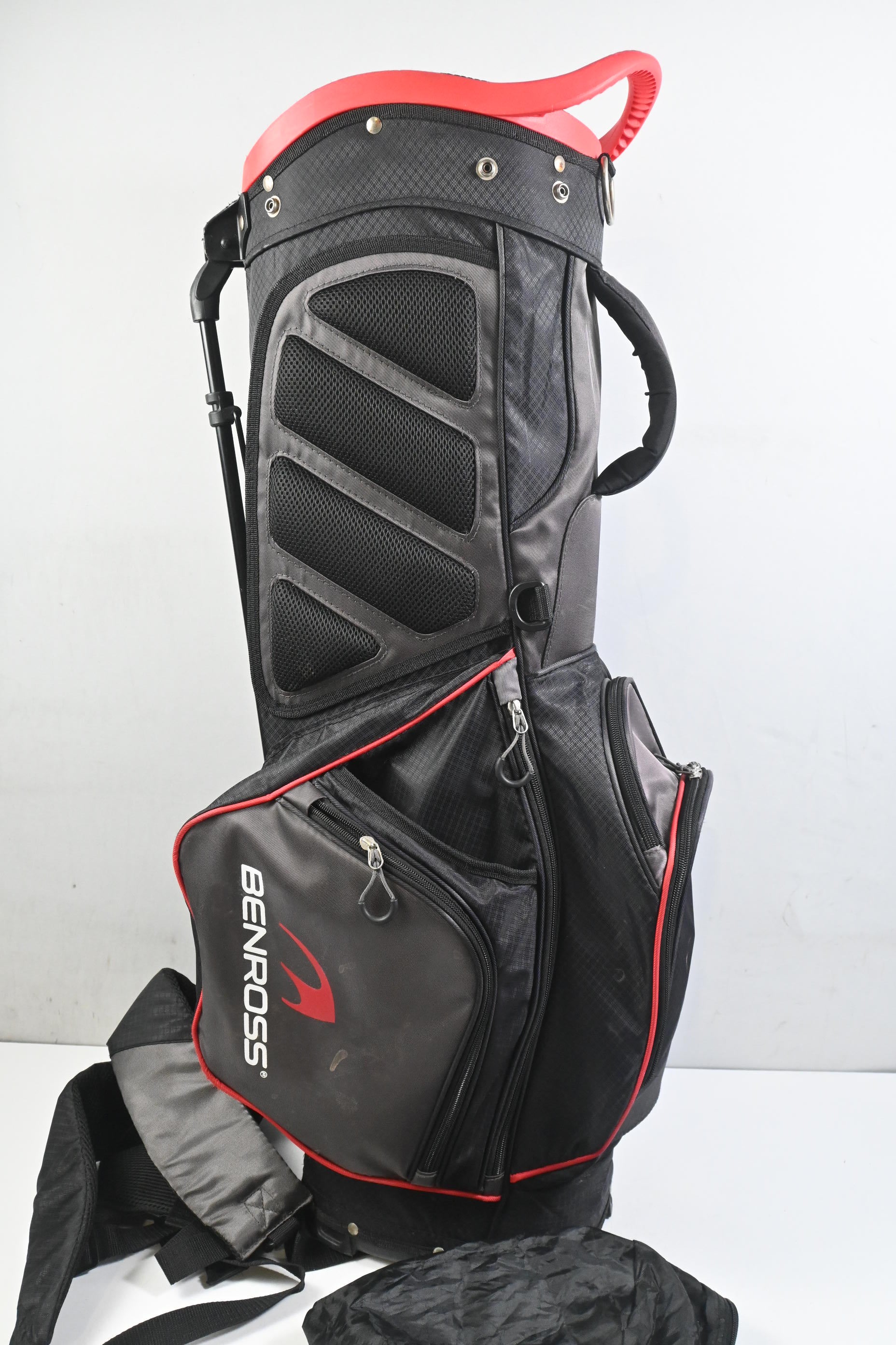 Benross Stand Bag / 4-Way Divider / Red, Black