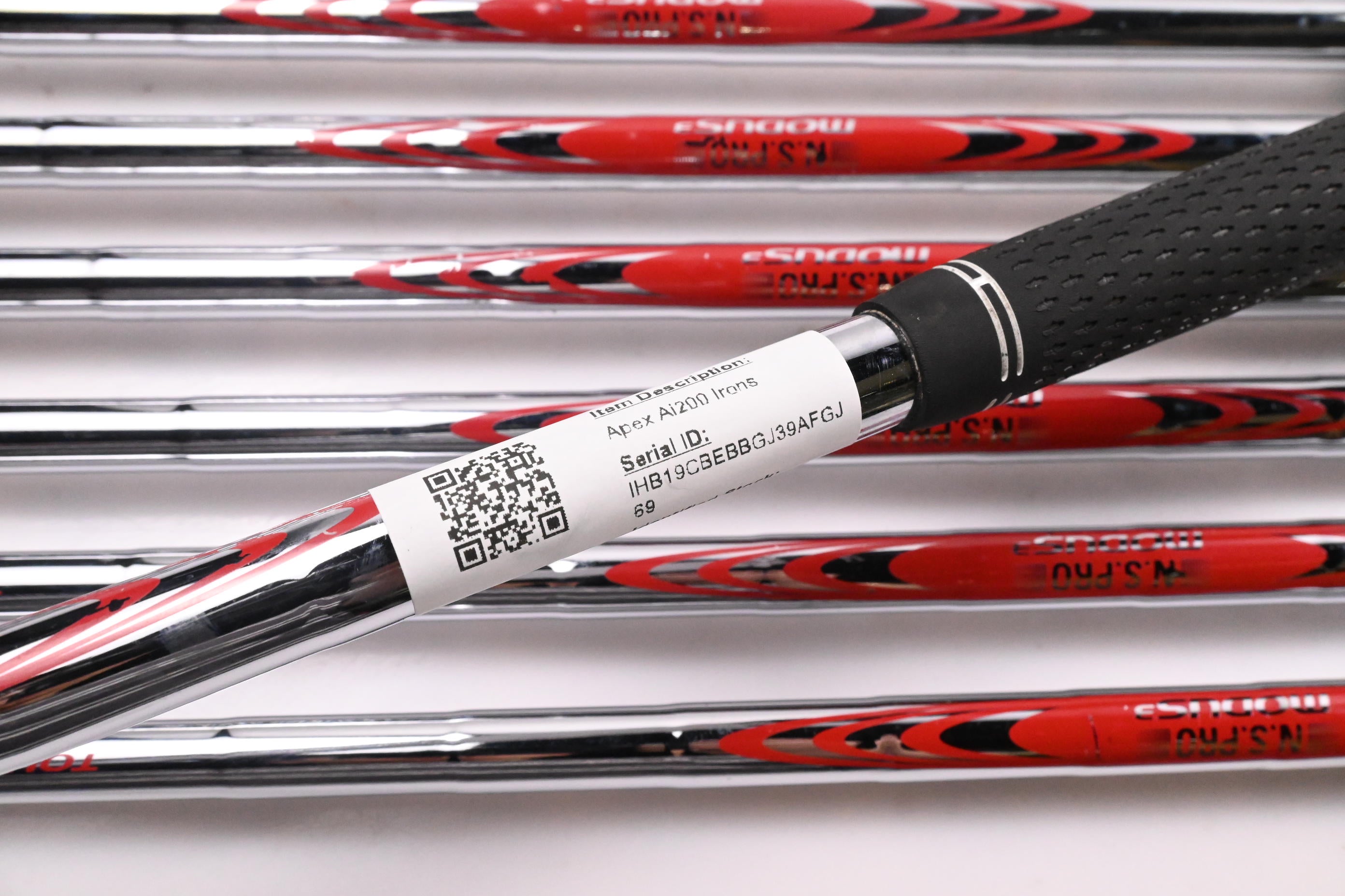 Callaway Apex Ai200 Irons / 4-PW / Stiff Flex N.S.Pro Modus³ Tour 120 Shafts