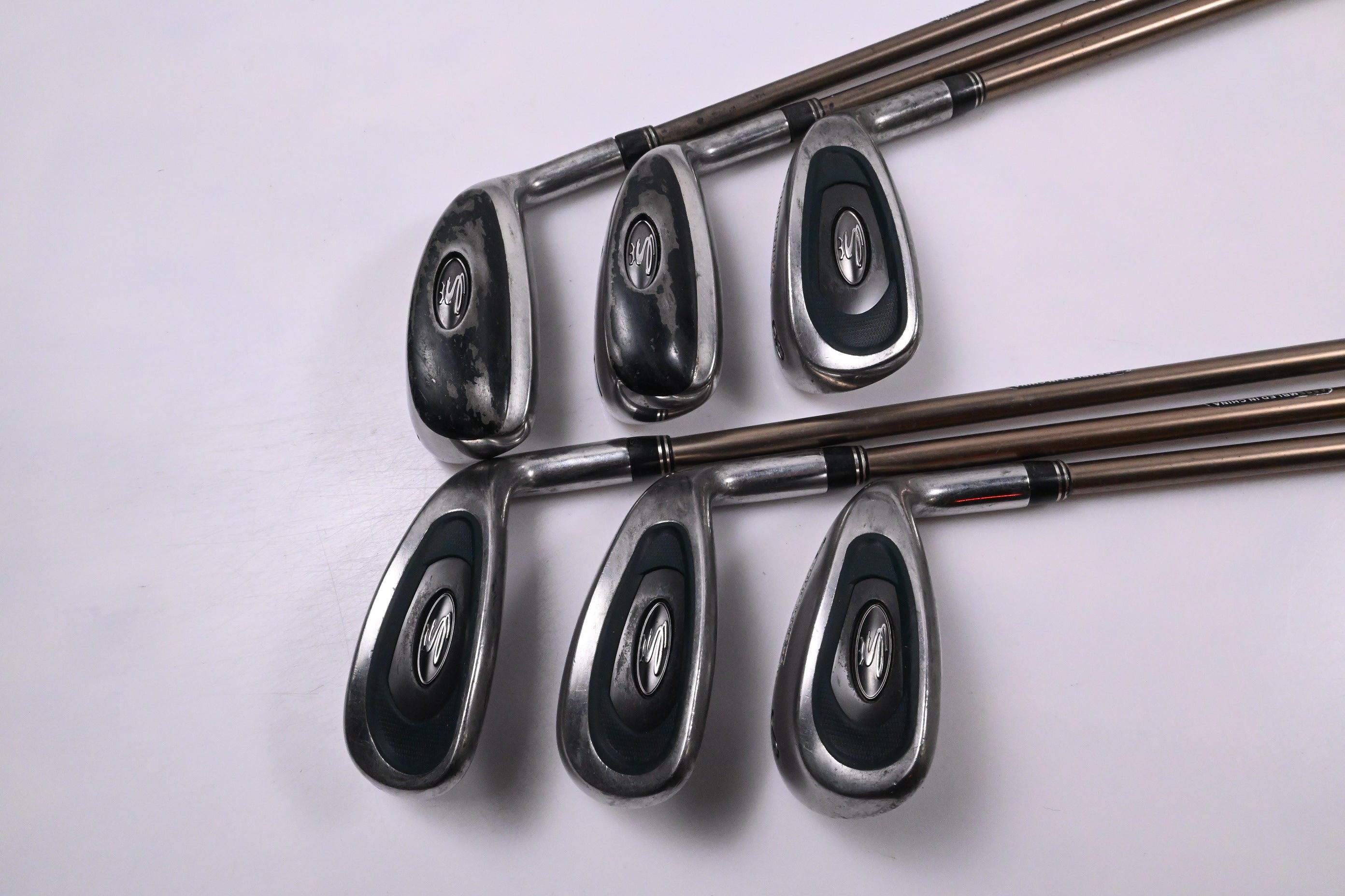 Cobra Transition-S Irons / 6-PW+SW / Senior Flex Aldila NV 60 Shafts