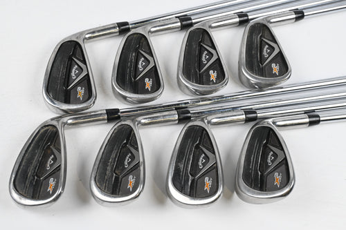 Callaway X2 Hot Pro Irons / 4-PW+GW / Stiff Flex Steel Shafts
