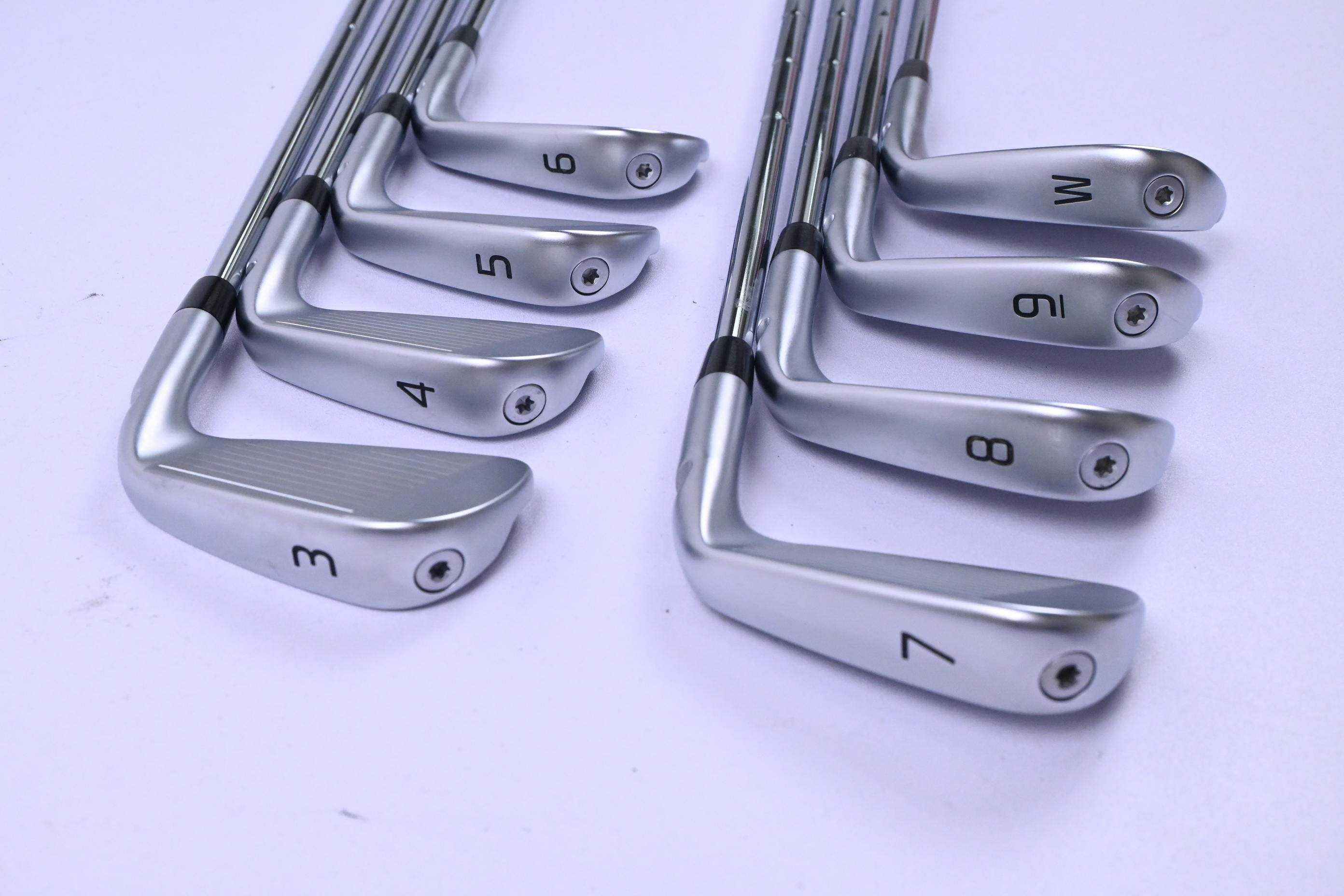 Left Hand Ping Blueprint S Irons / 3-PW / Blue Dot / X-Flex Dynamic Gold X100