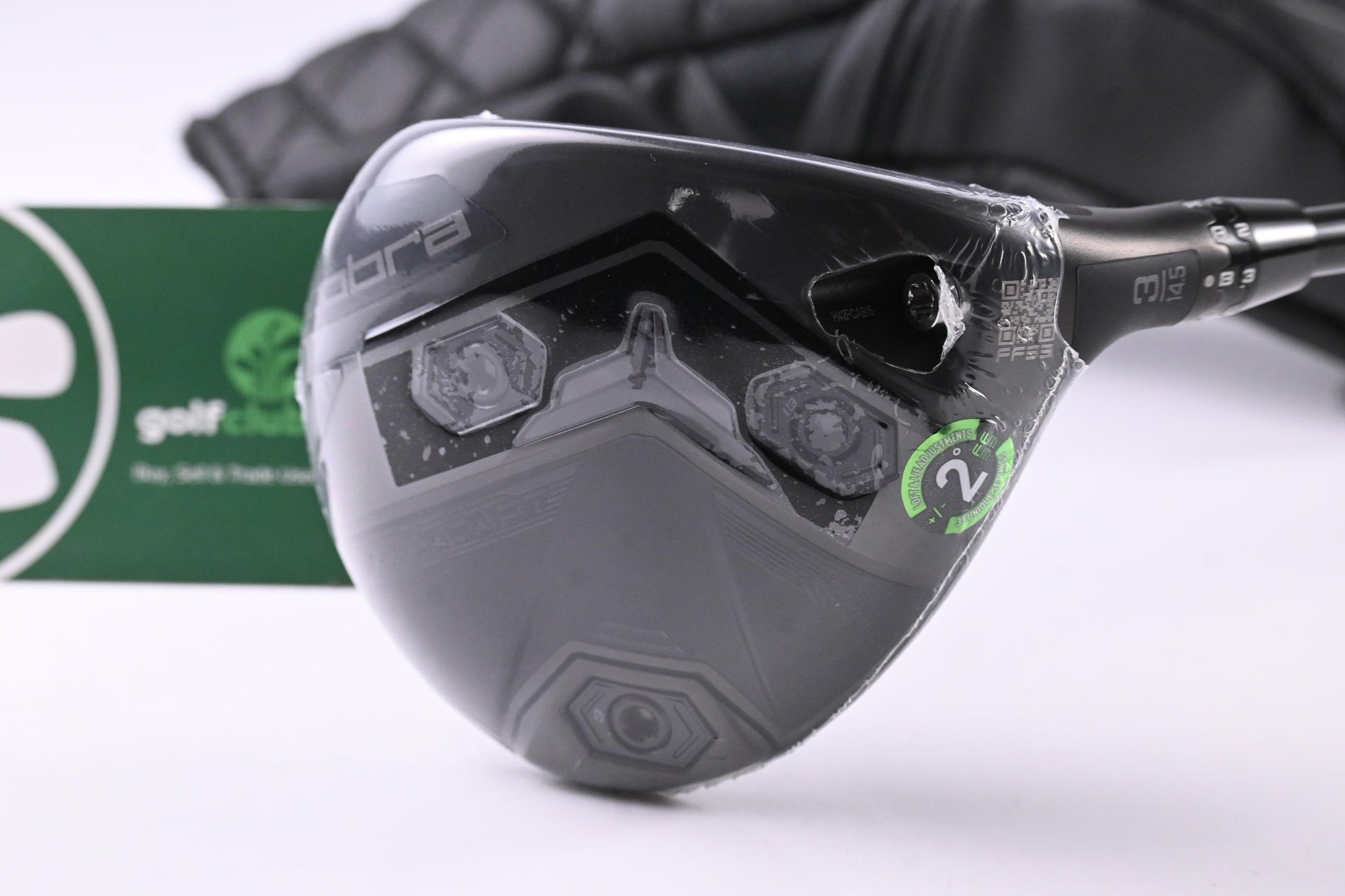 Cobra DS-Adapt LS Ti #3 Wood / 14.5 Degree / Stiff Flex Denali Black 60 Shaft